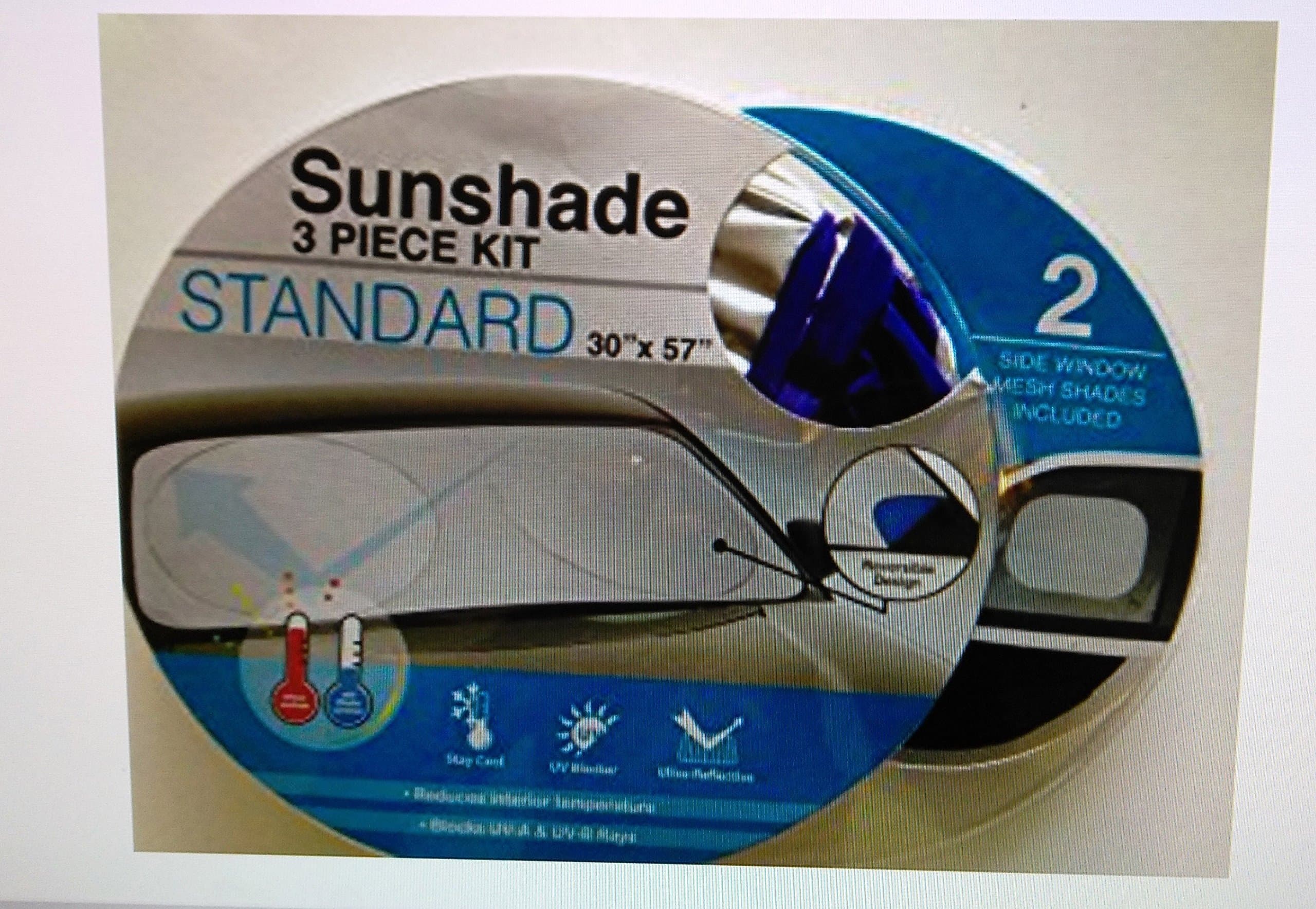 Sunshade 3 Piece Kit