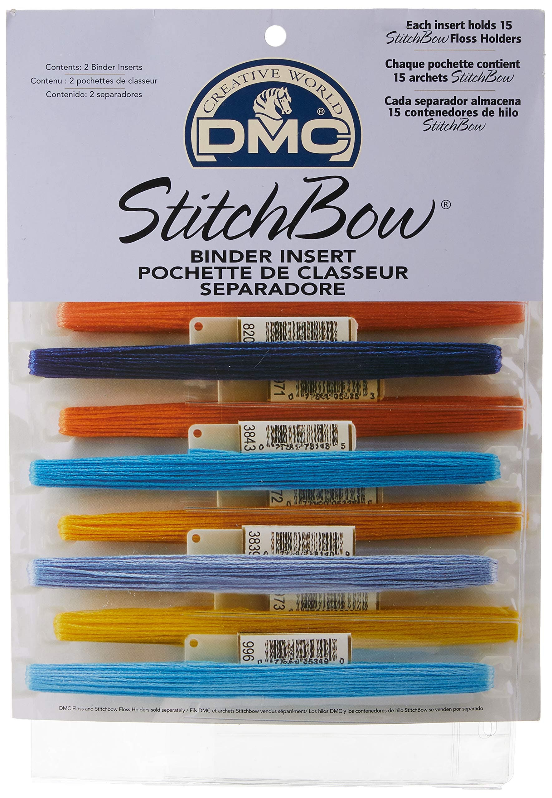 DMCStitchBow Binder Inserts, 2/Pkg