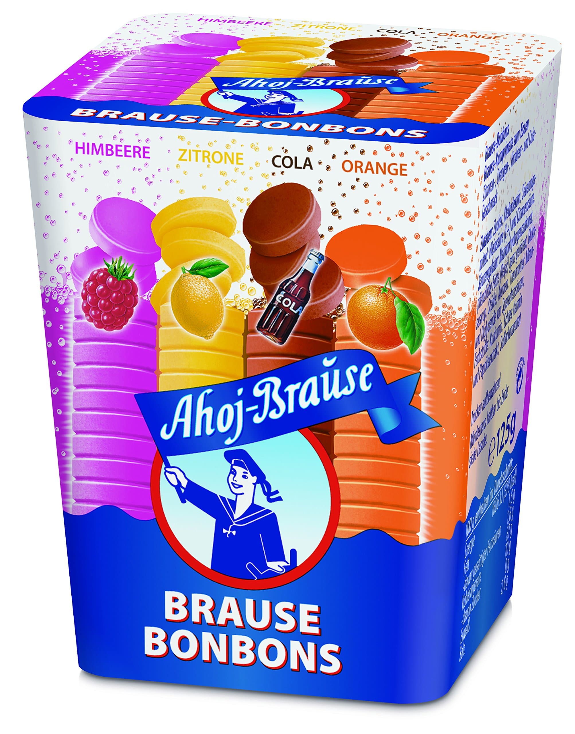 ONE box of Ahoj Brause Boxed candy - 125g / 4.4 oz