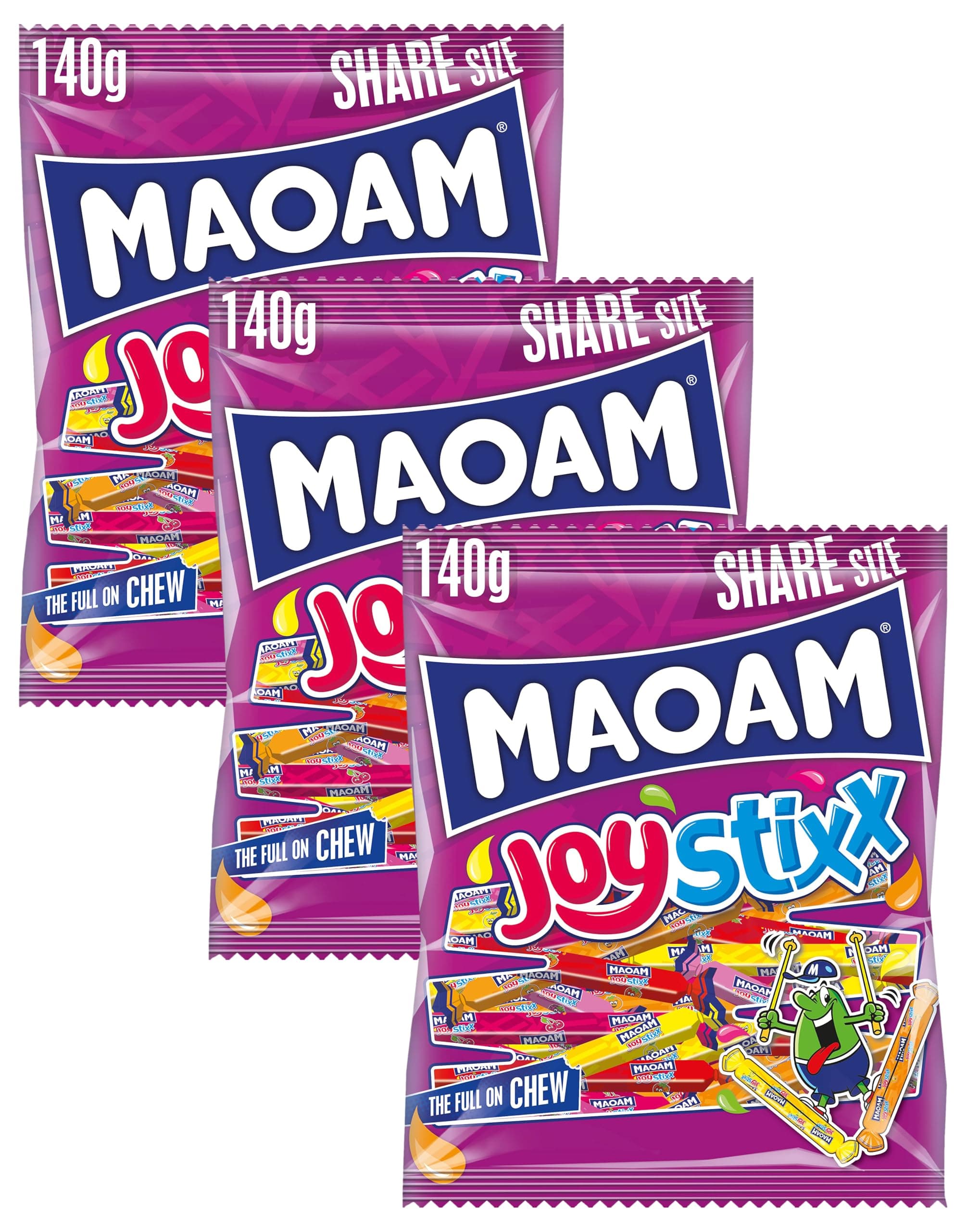 Haribo Maoam Joystixx (Pack of 3)