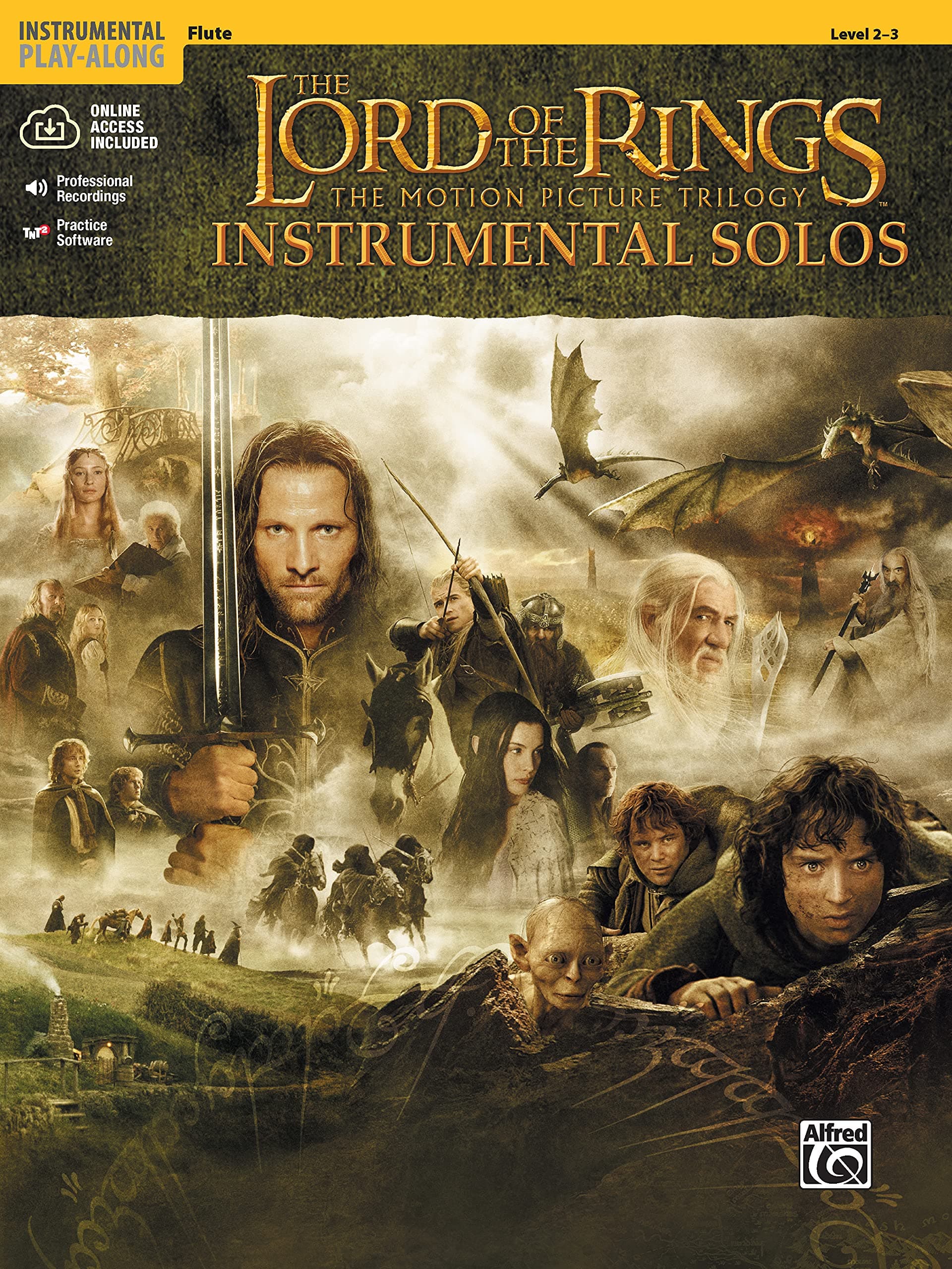 The Lord of the Rings Instrumental Solos: Flute, Book & Online Audio/Software (Pop Instrumental Solo Series)