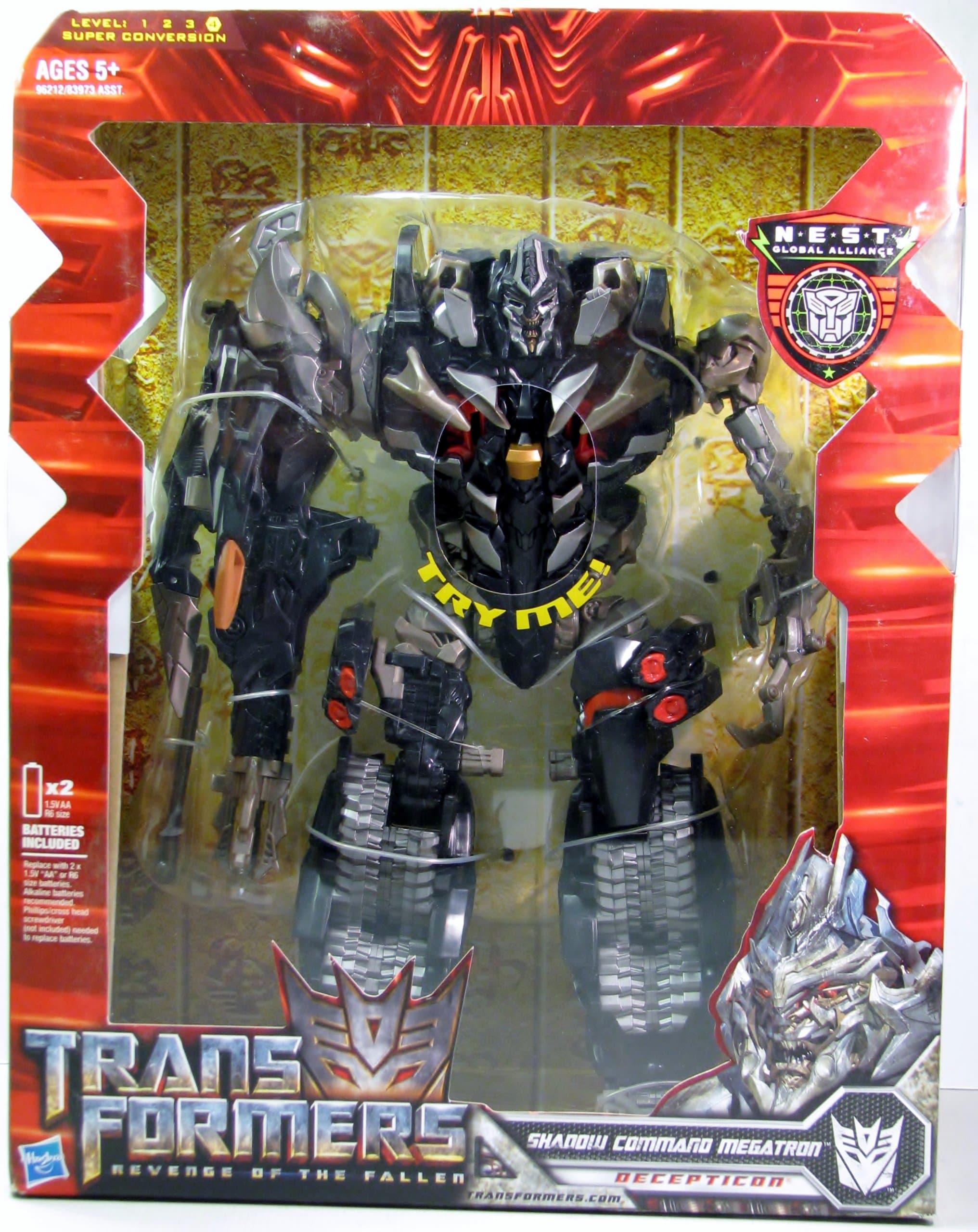 Transformers Movie 2 Leader - Shadow Command Megatron