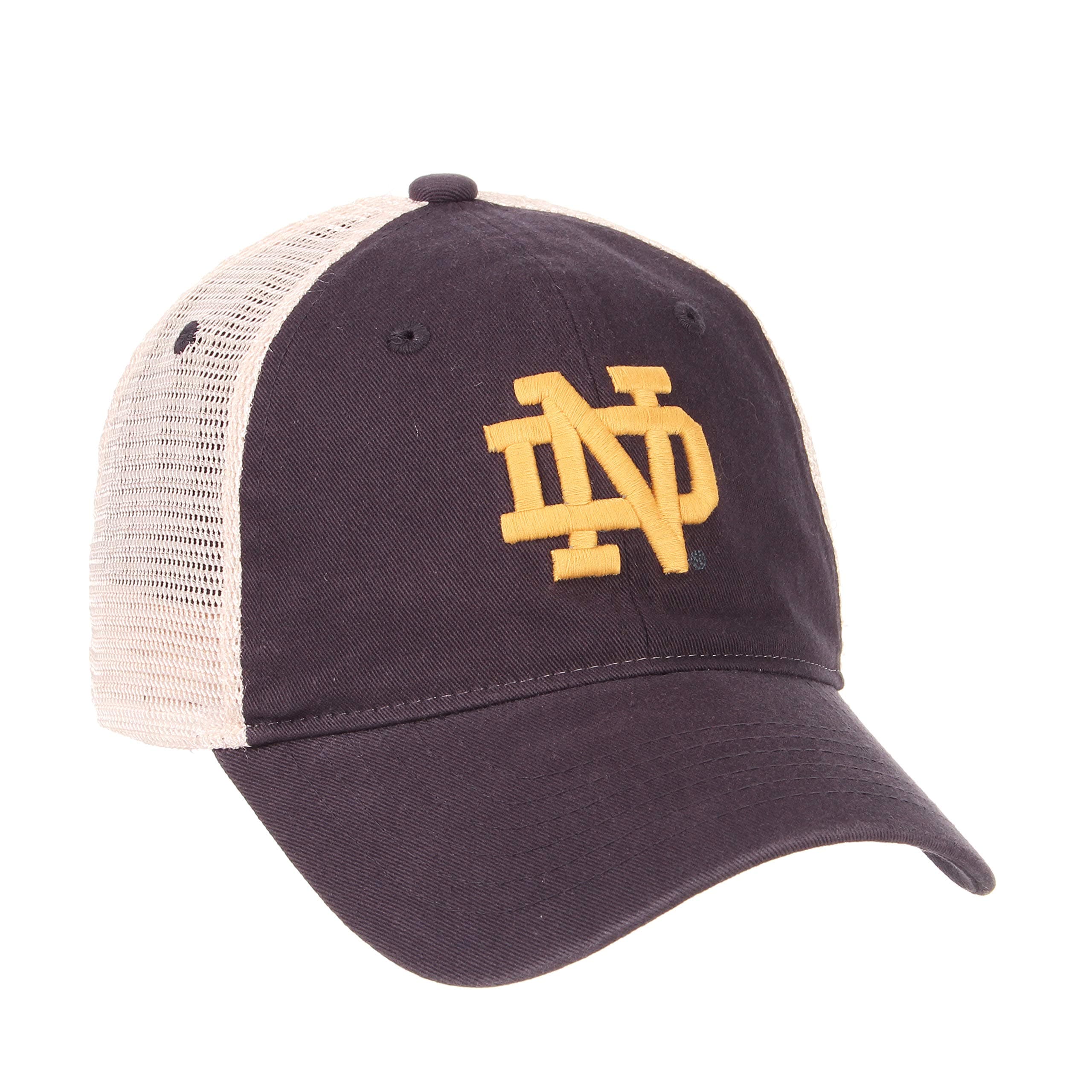 NCAA Men's Relaxed Fit Vintage- University- Adjustable Trucker Hat Cap