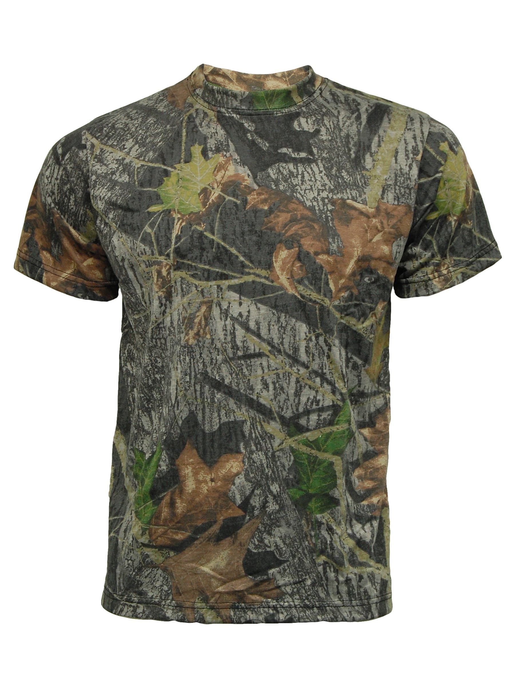 Camo Men's Moss Tree Print Camouflage T Shirt