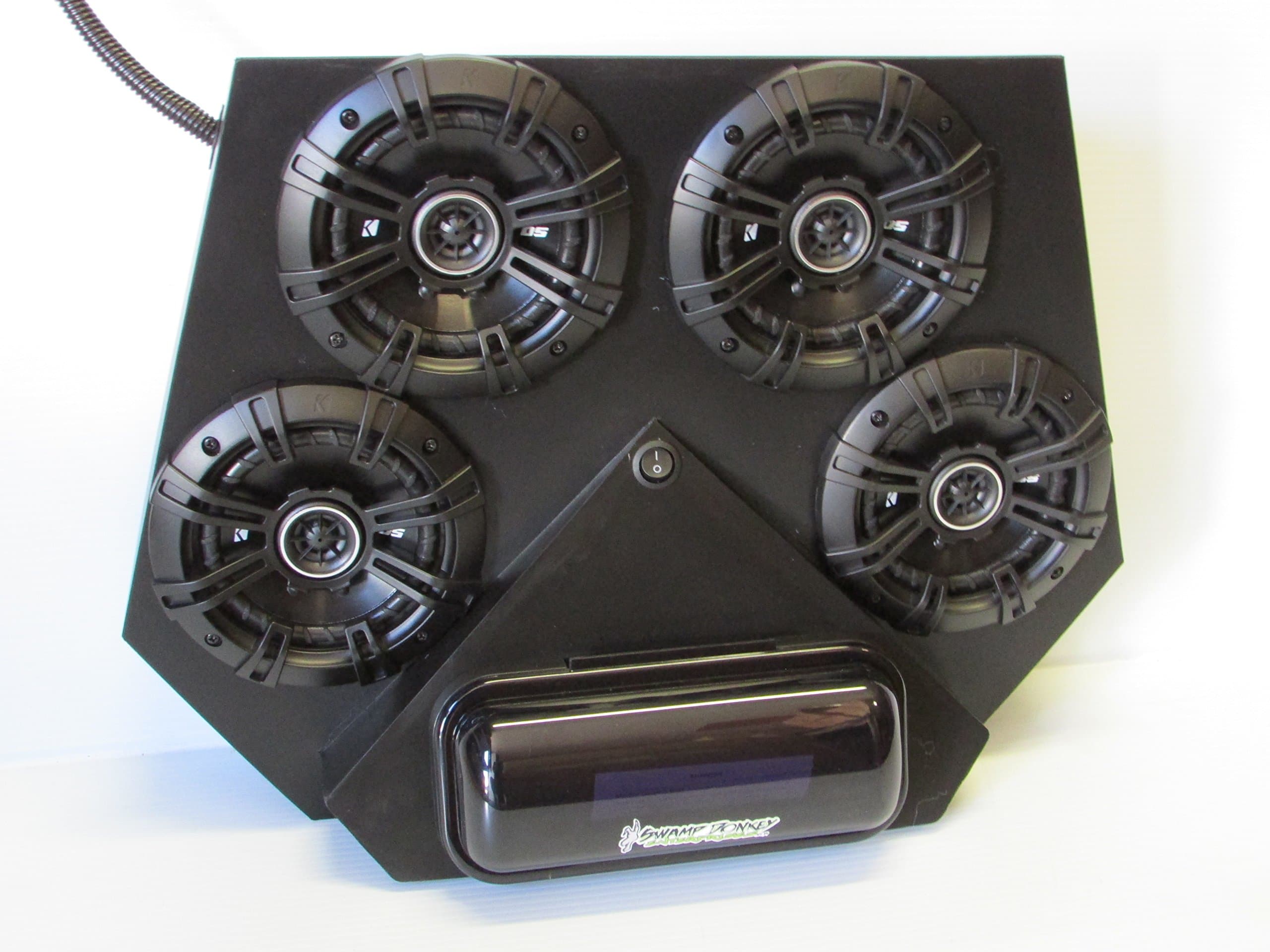 SD 2SBT4B -Polaris RZR BT Stereo System UTV Side by Side (4-5.25" Marine Speakers)