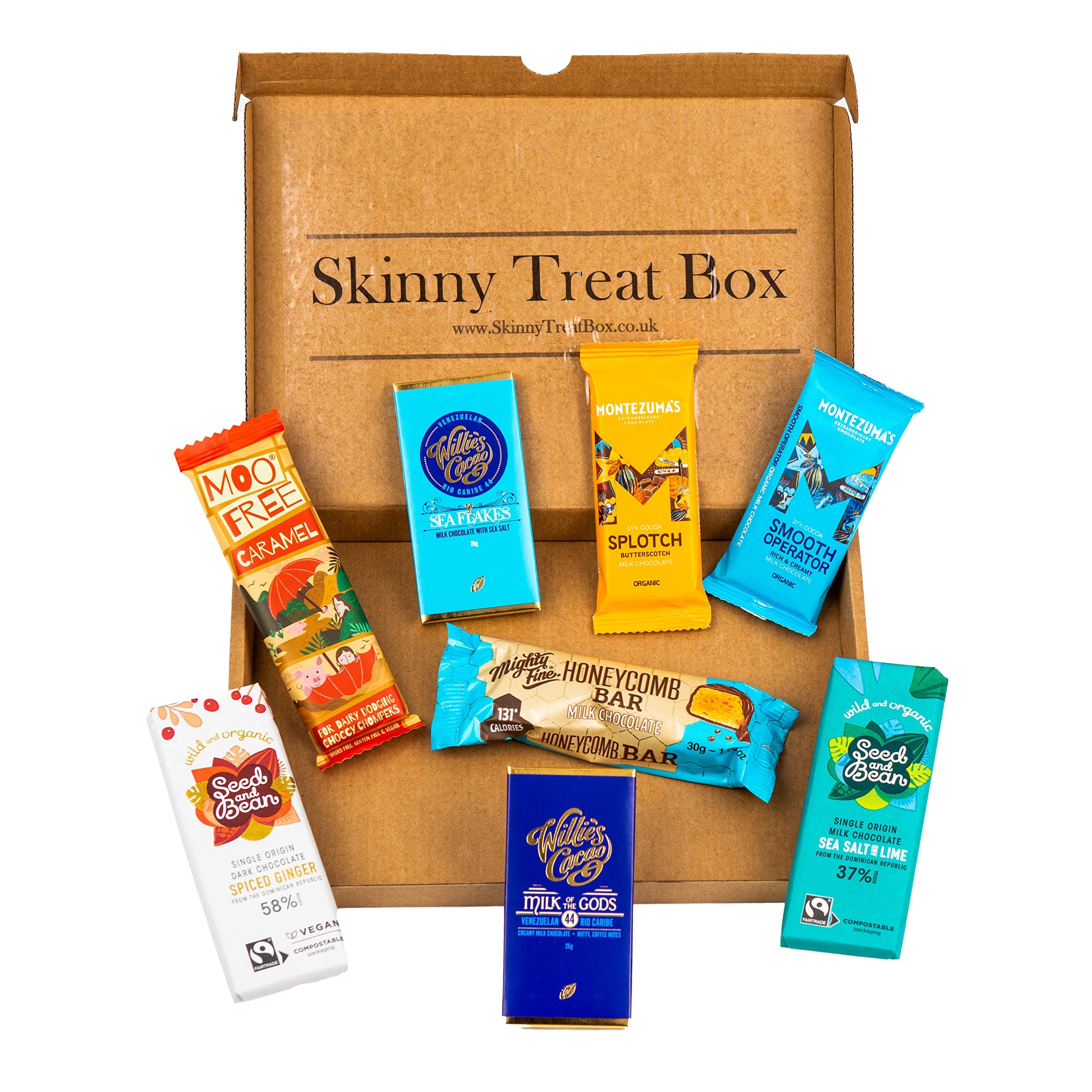 Low Calorie - Luxury Chocolate Snack Box - Letter Box Sized