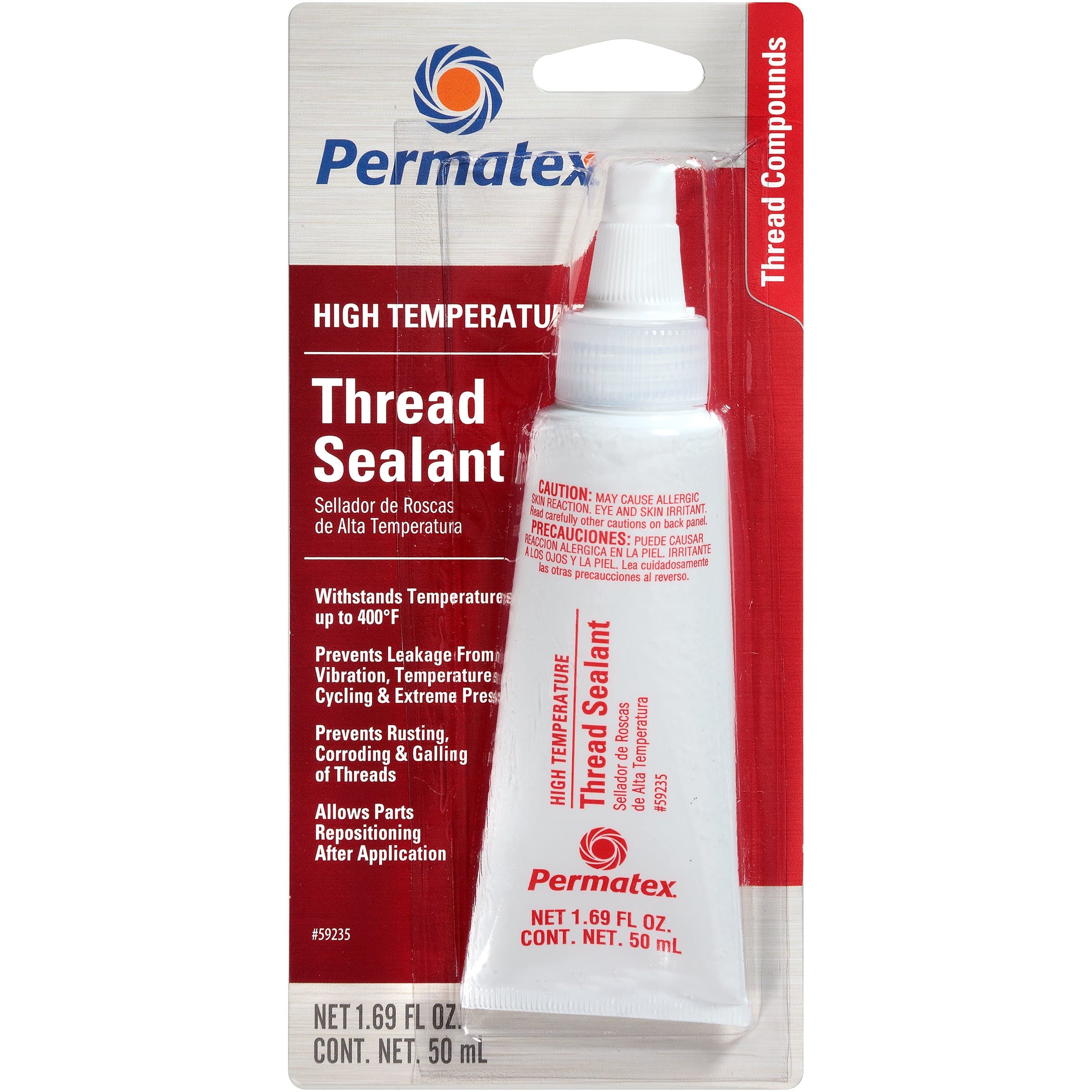 59235-6PK High Temperature Thread Sealant, 50 ml (Pack of 6)