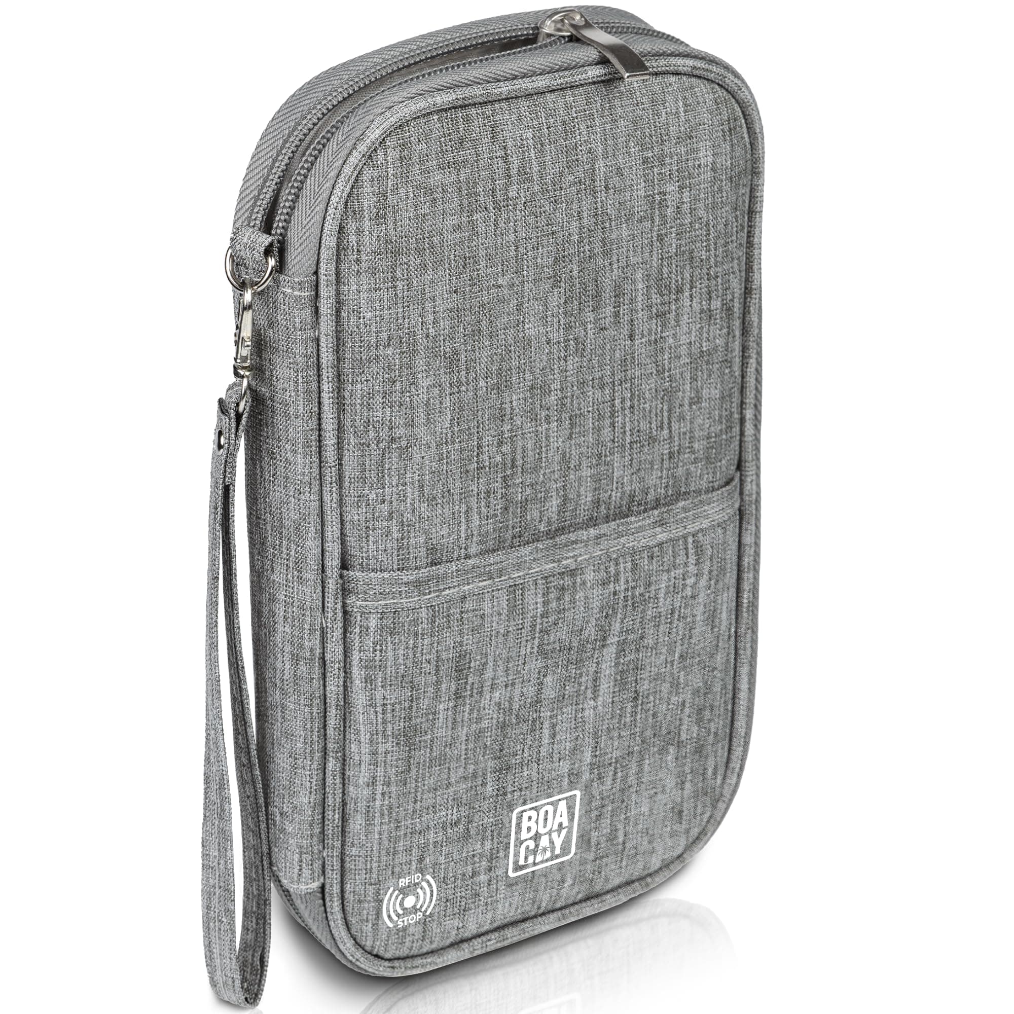 Family Passport Holder, RFID Travel Wallet for Women & Men, Document Organiser