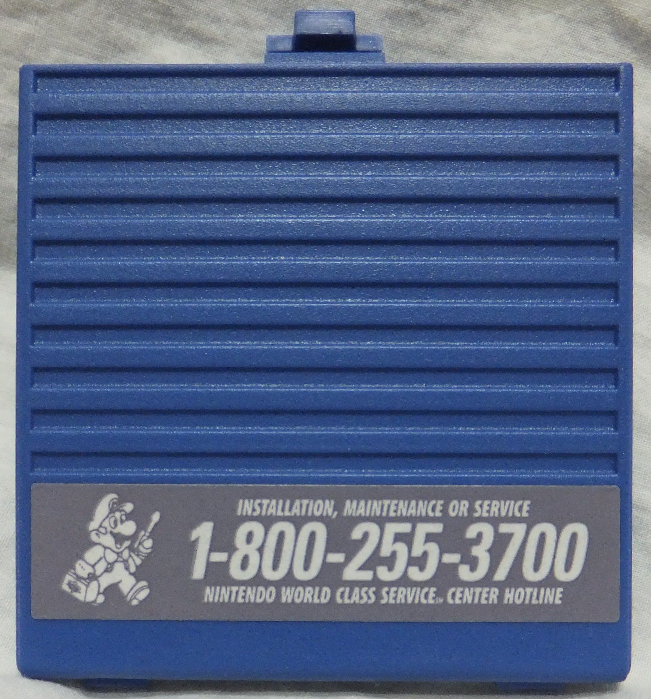 Gameboy: Play It Loud Battery Compartment Cover/lid/door Cool Blue [Gb Original]