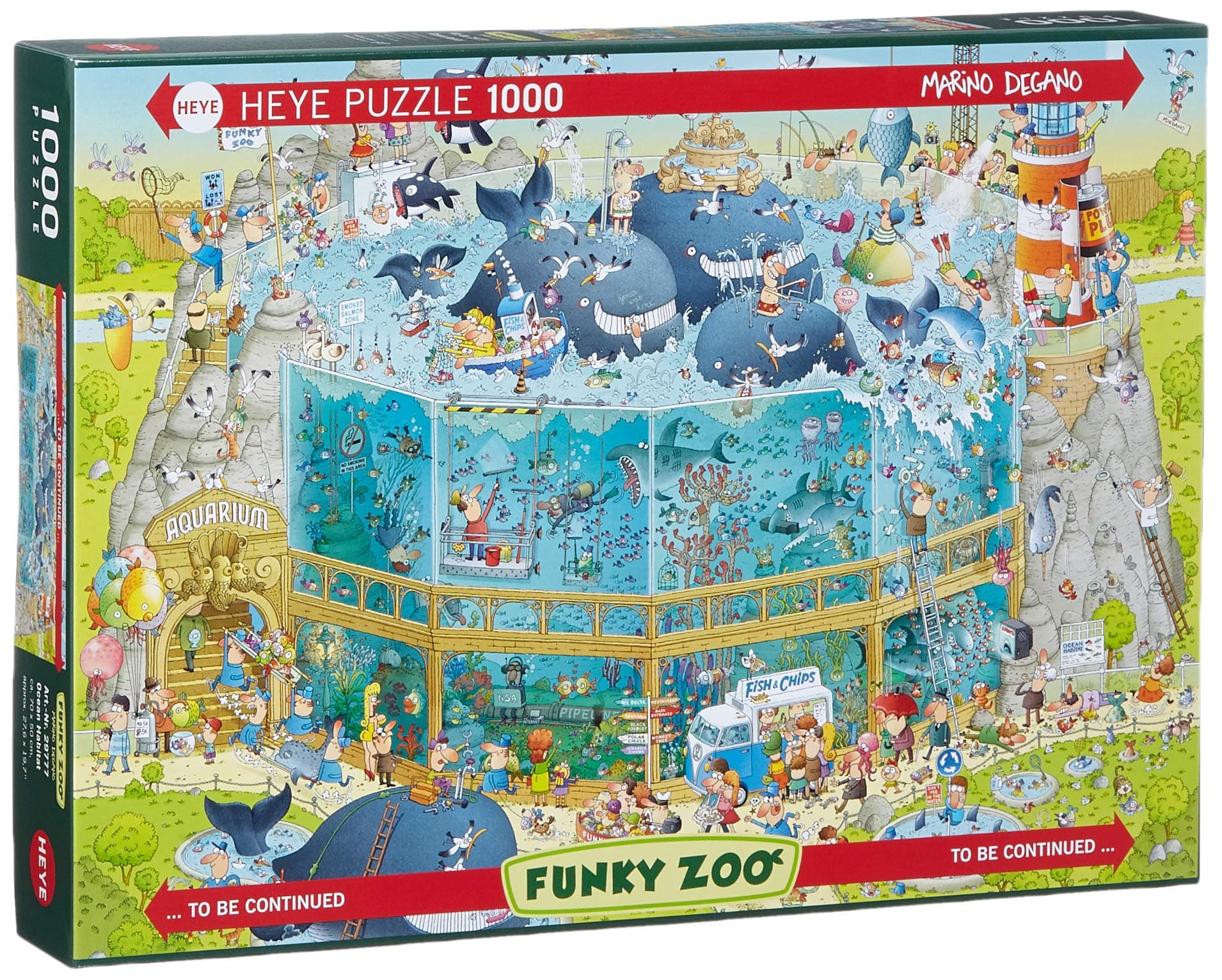 29777 "Ocean Habitat Puzzle (1000-Piece)