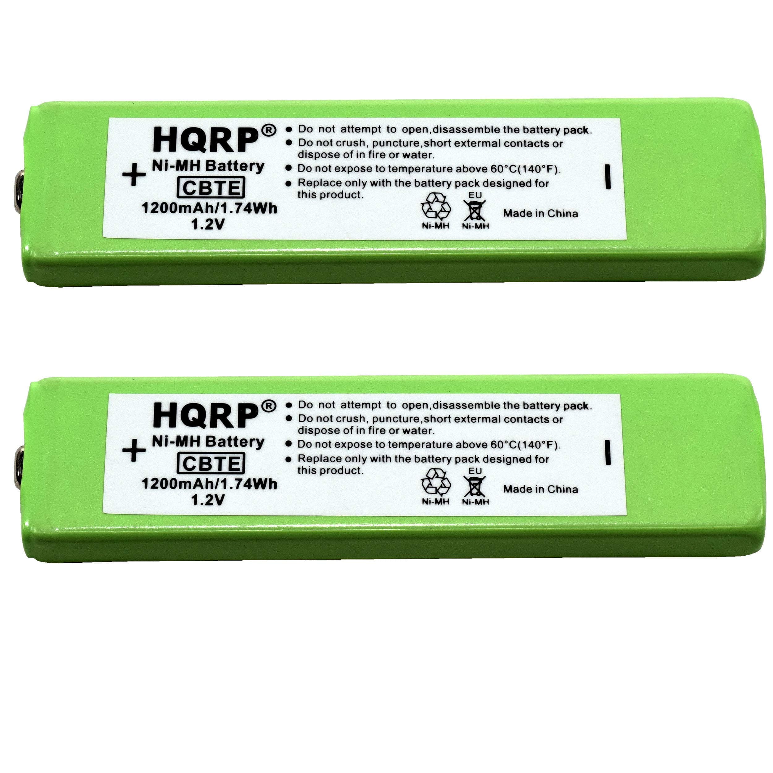 2-Pack Gumstick Battery Compatible with Sony NC-5WM, NC-6WM, WM-701C, 1-528-231-11, WM-RX707, WM-F100, WM-FX675