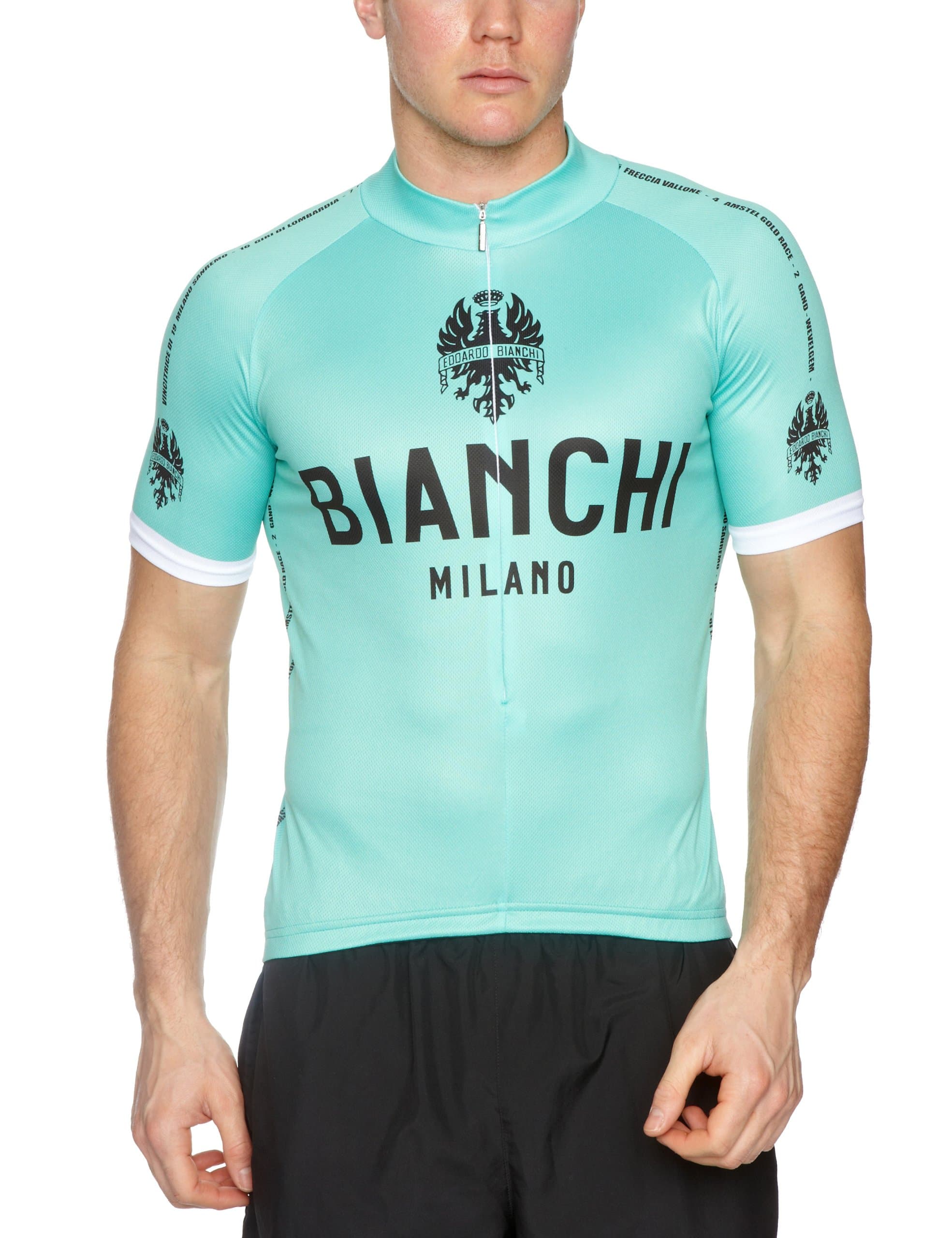 Nalini Bianchi Milano Men's Shorts Sleeve Jersey