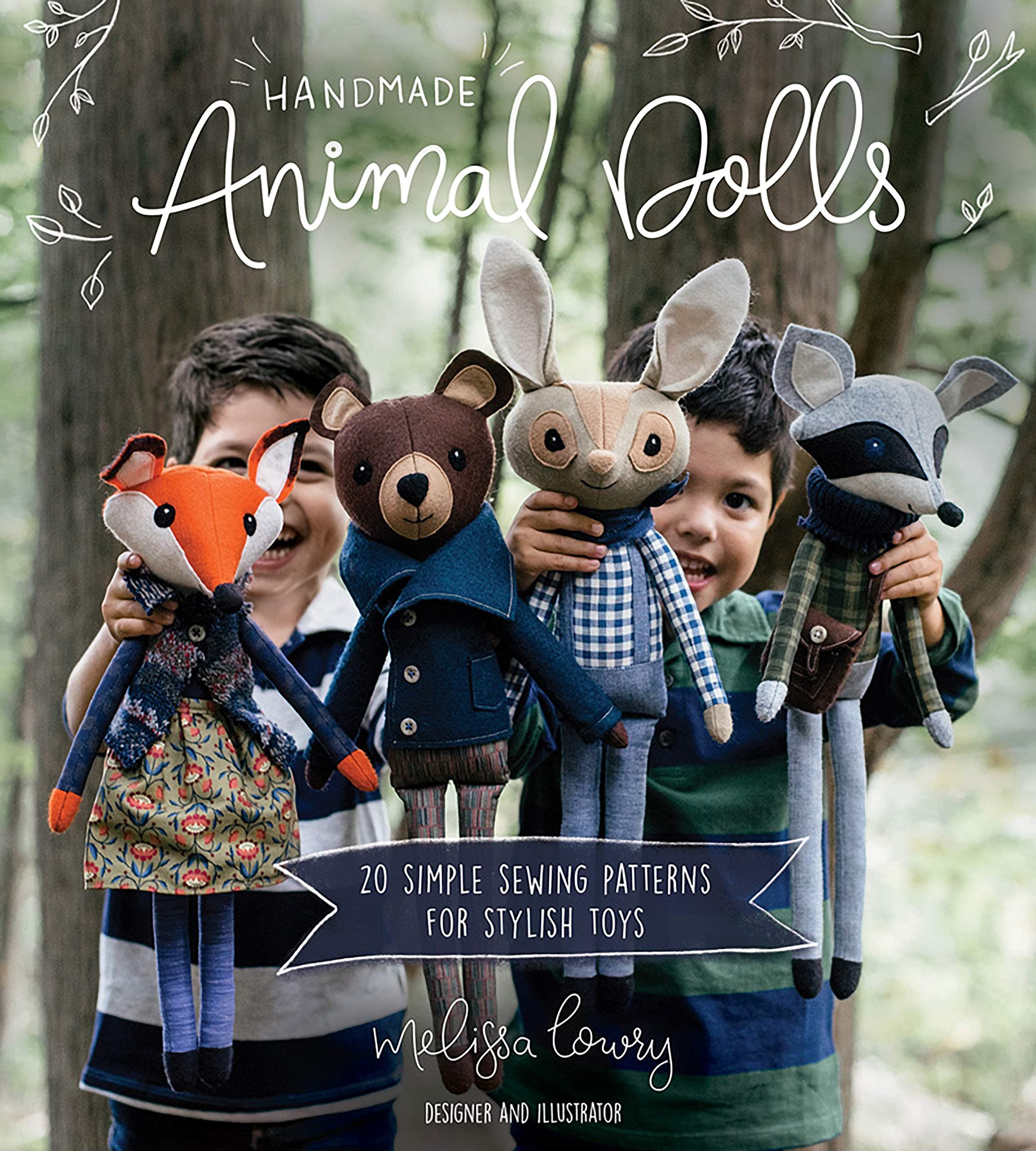 Page Street Publishing Handmade Animal Dolls: 20 Simple Sewing Patterns for Stylish Toys
