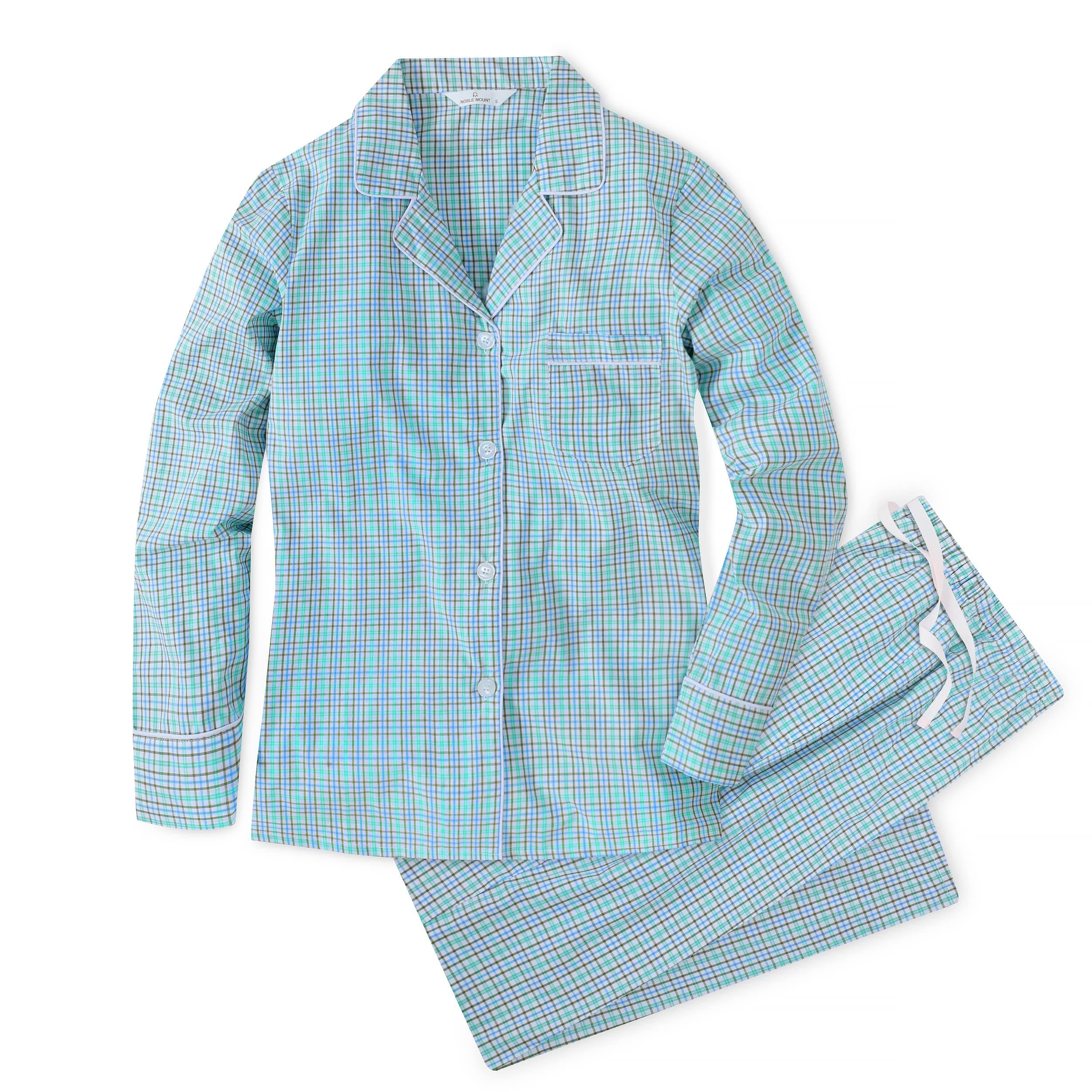 Noble Mount 100% Cotton Pajama Set for Women