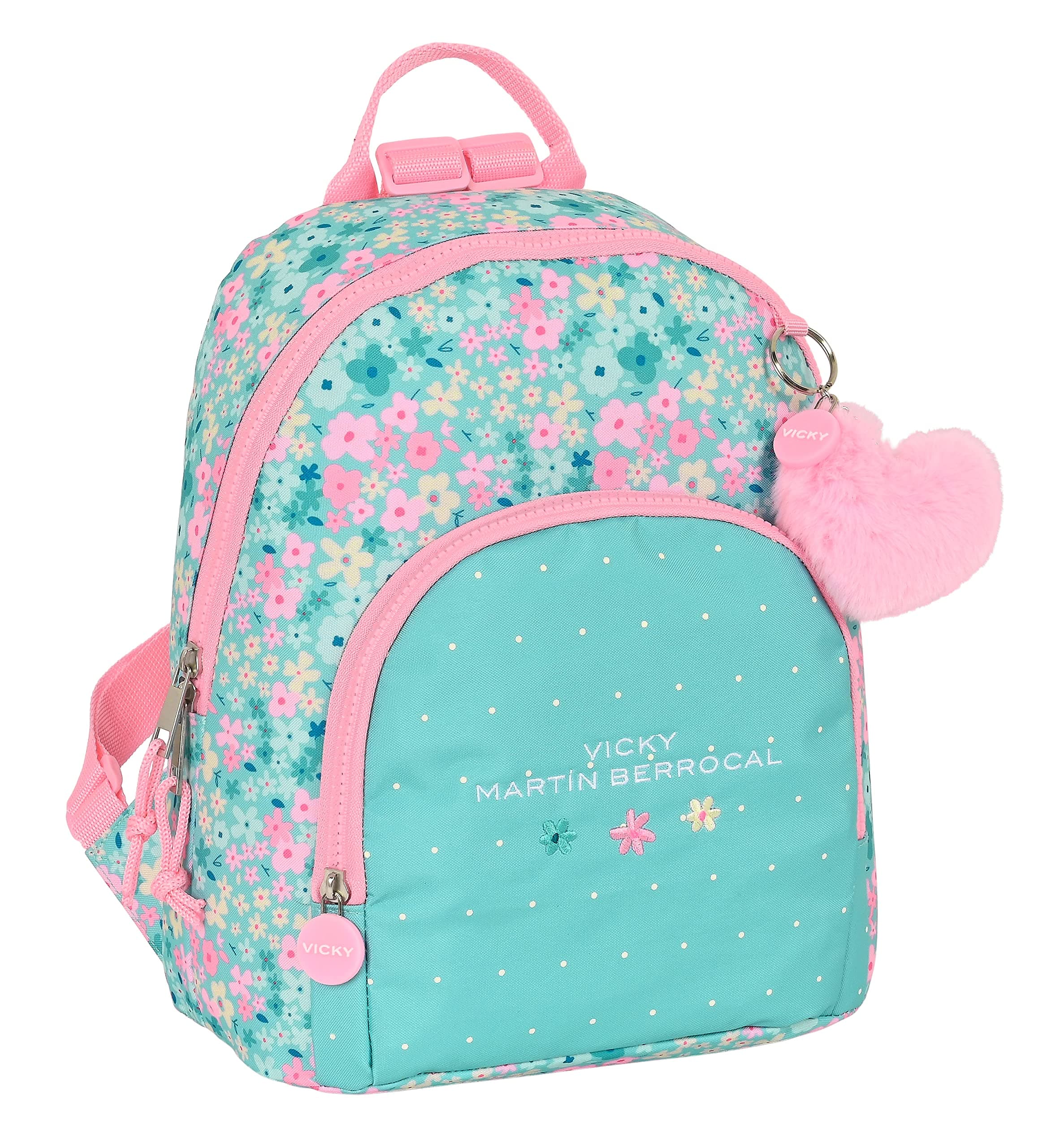 safta Unisex Kids M846 KAPPA - Mini Backpack for Daily Use, Ideal for Children of Different Ages, Comfortable and Versatile, Quality and Resistance, 25x13x30 cm, Grey