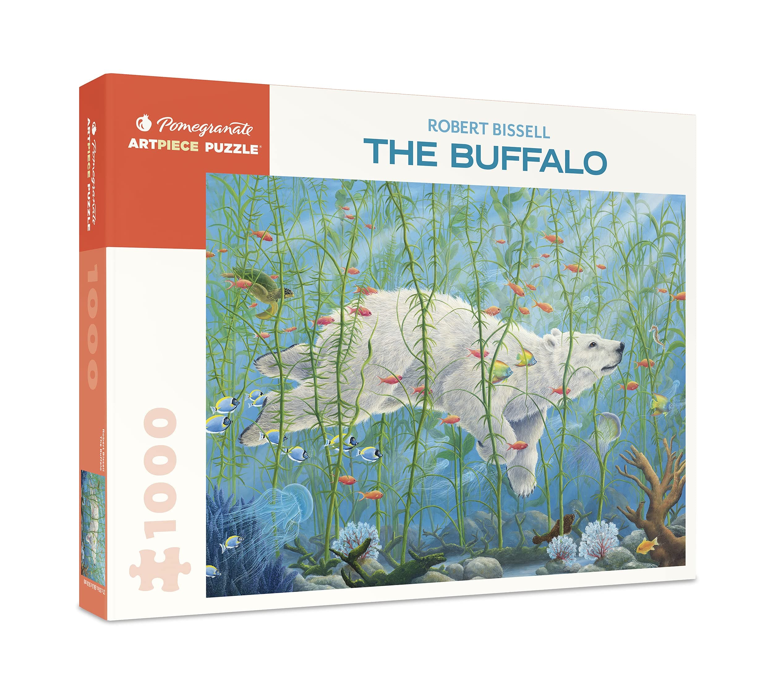 Pomegranate - Robert Bissell: The Buffalo - 1000 Piece Jigsaw Puzzle
