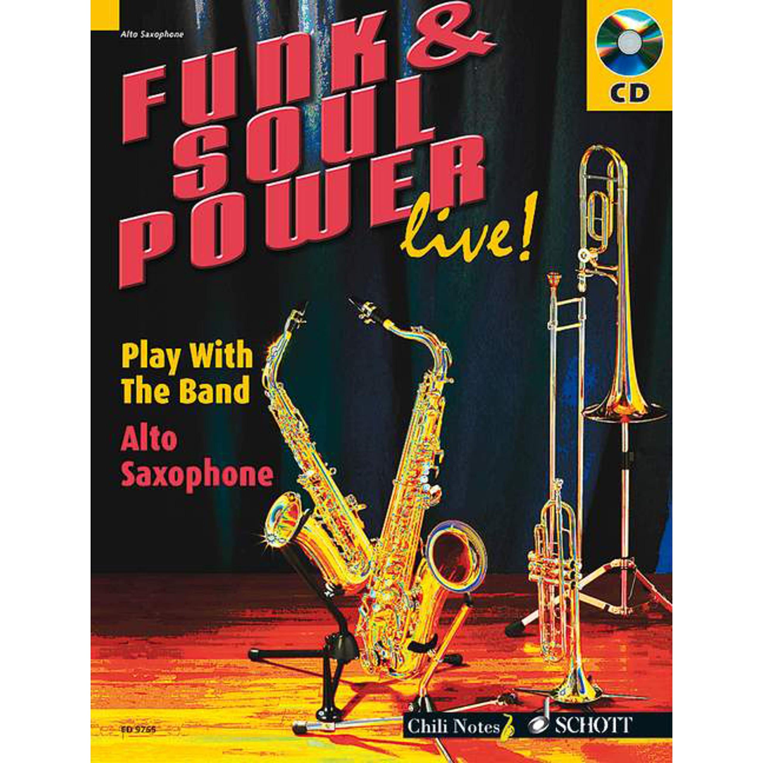 Funk & Soul Power Live!: Play With the Band: Alto Saxophone Sheet music – 1 Dec. 2006