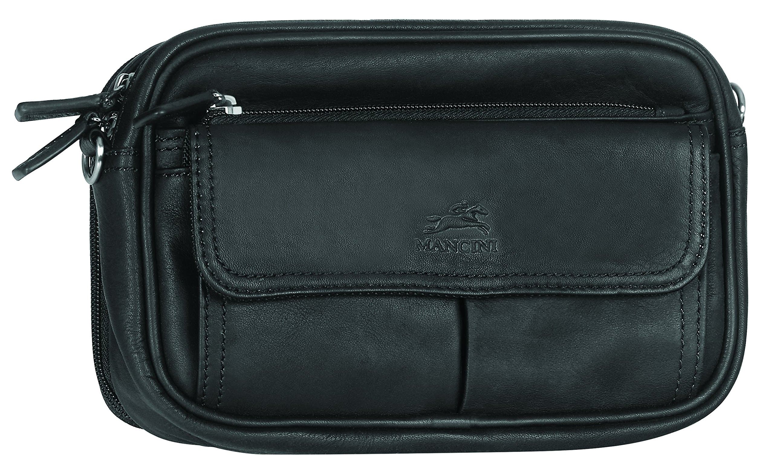 Colombian Compact Unisex Bag Color: Black