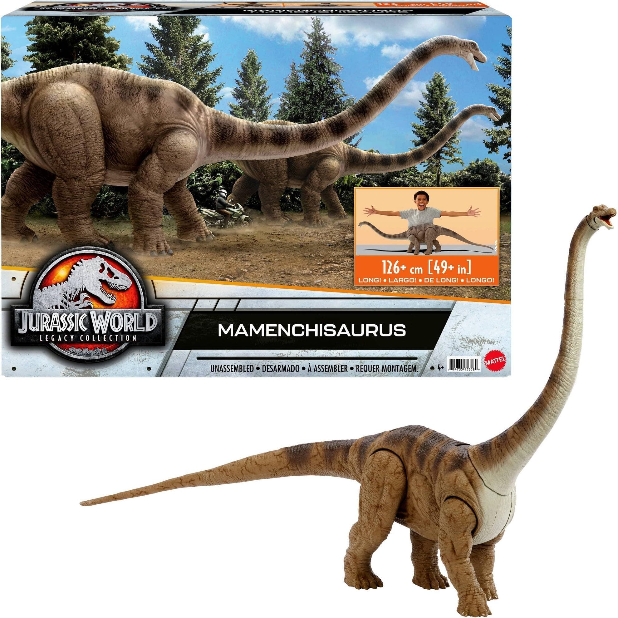Jurassic Mamenchisaurus, Compatible with Mattel World Legacy Collection
