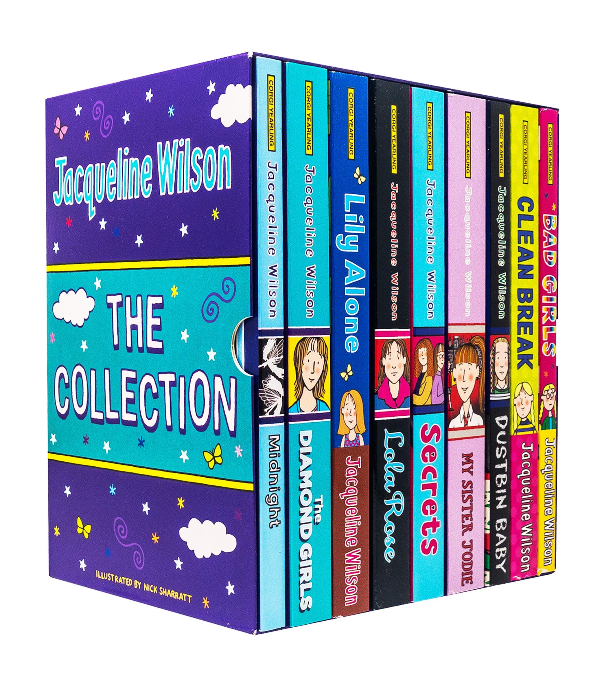 Jacqueline Wilson 9 Books Collection Box Set Paperback