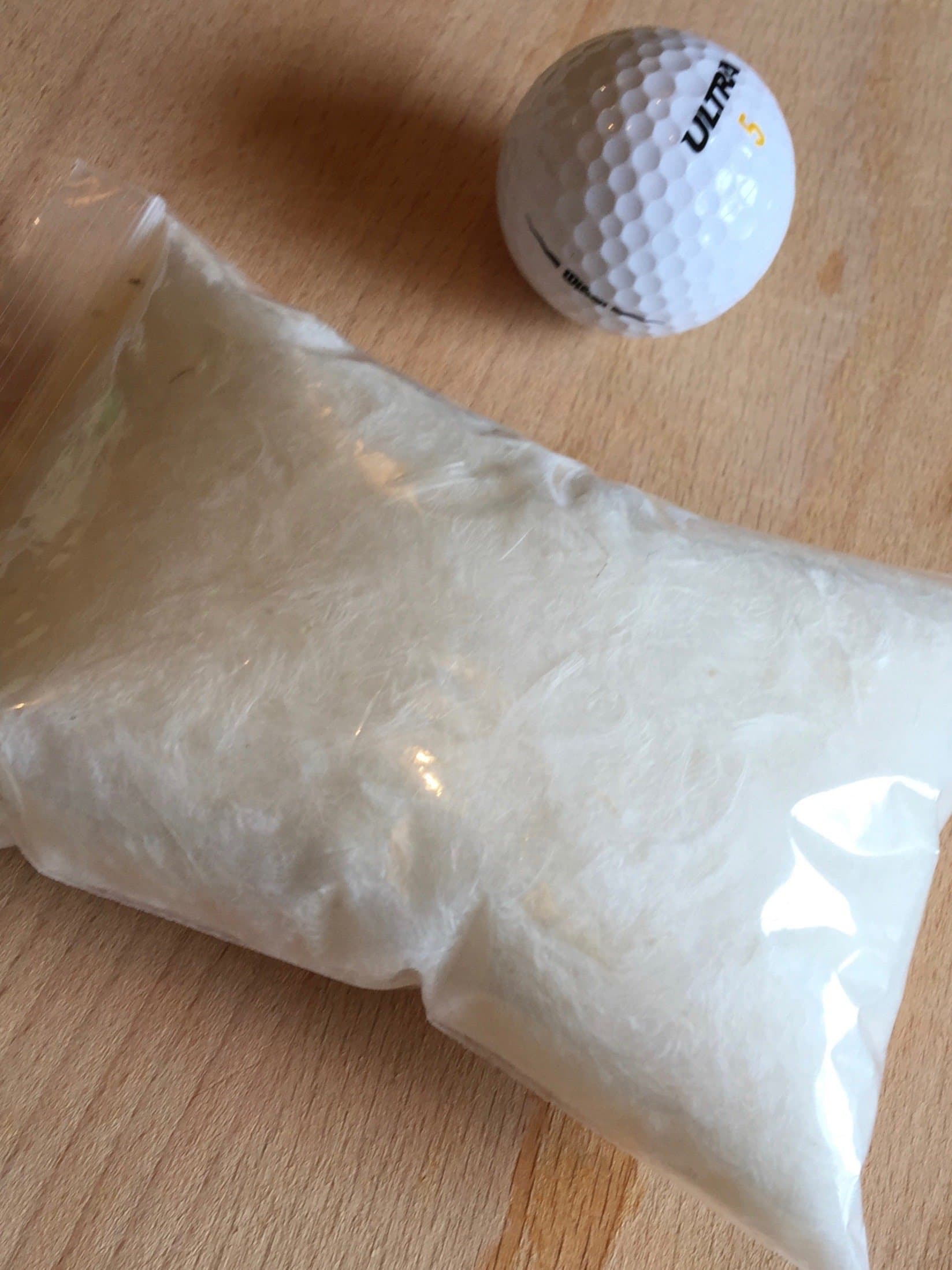 5g of 100% Pure, Untreated, Goose Down (800+ Fill Power) Humanely and Ethically Sourced Available. For Down Jackets and Sleeping Bags