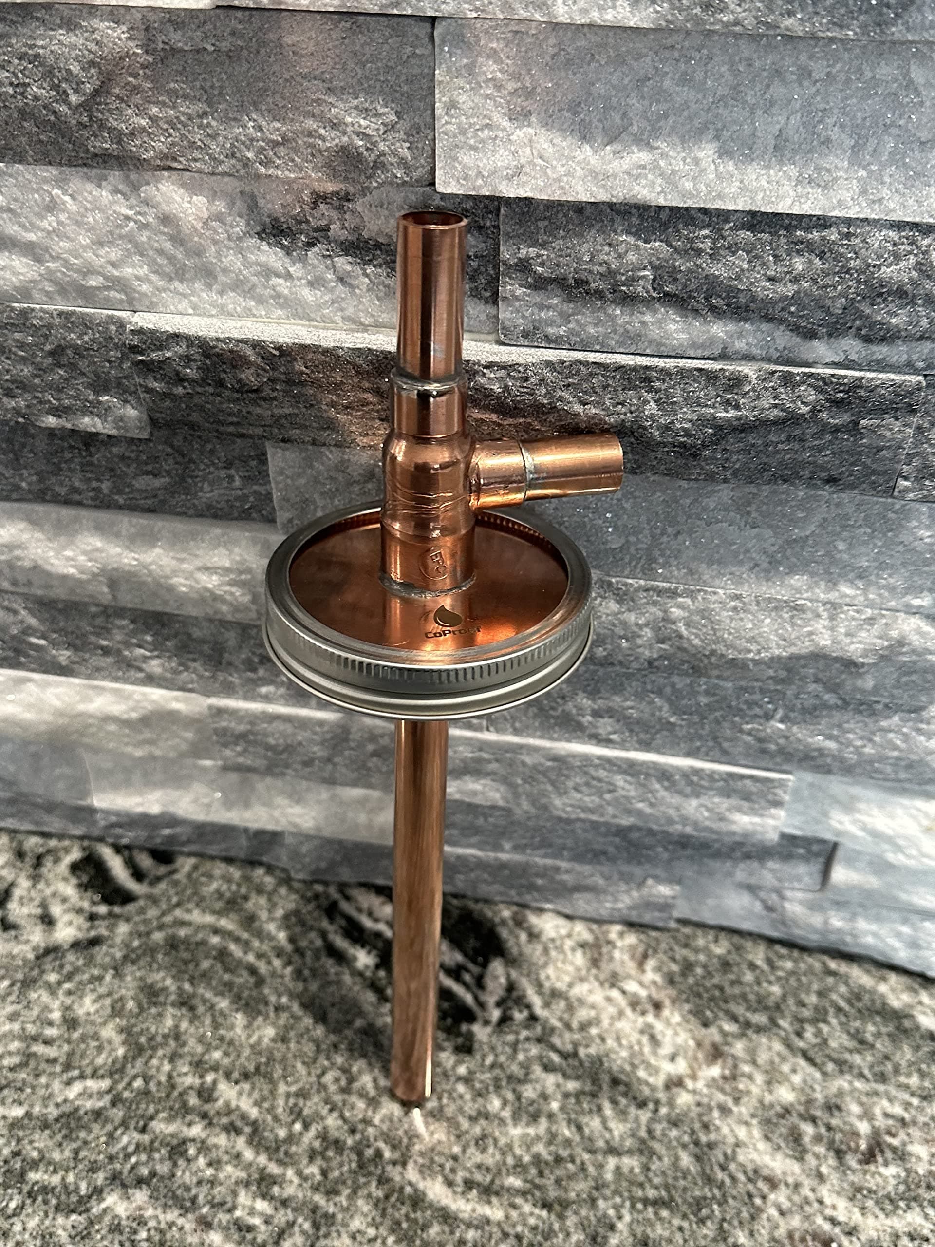 Mason Jar Thumper Alcohol Distill Moonshine Thump Keg 1/2 Gallon