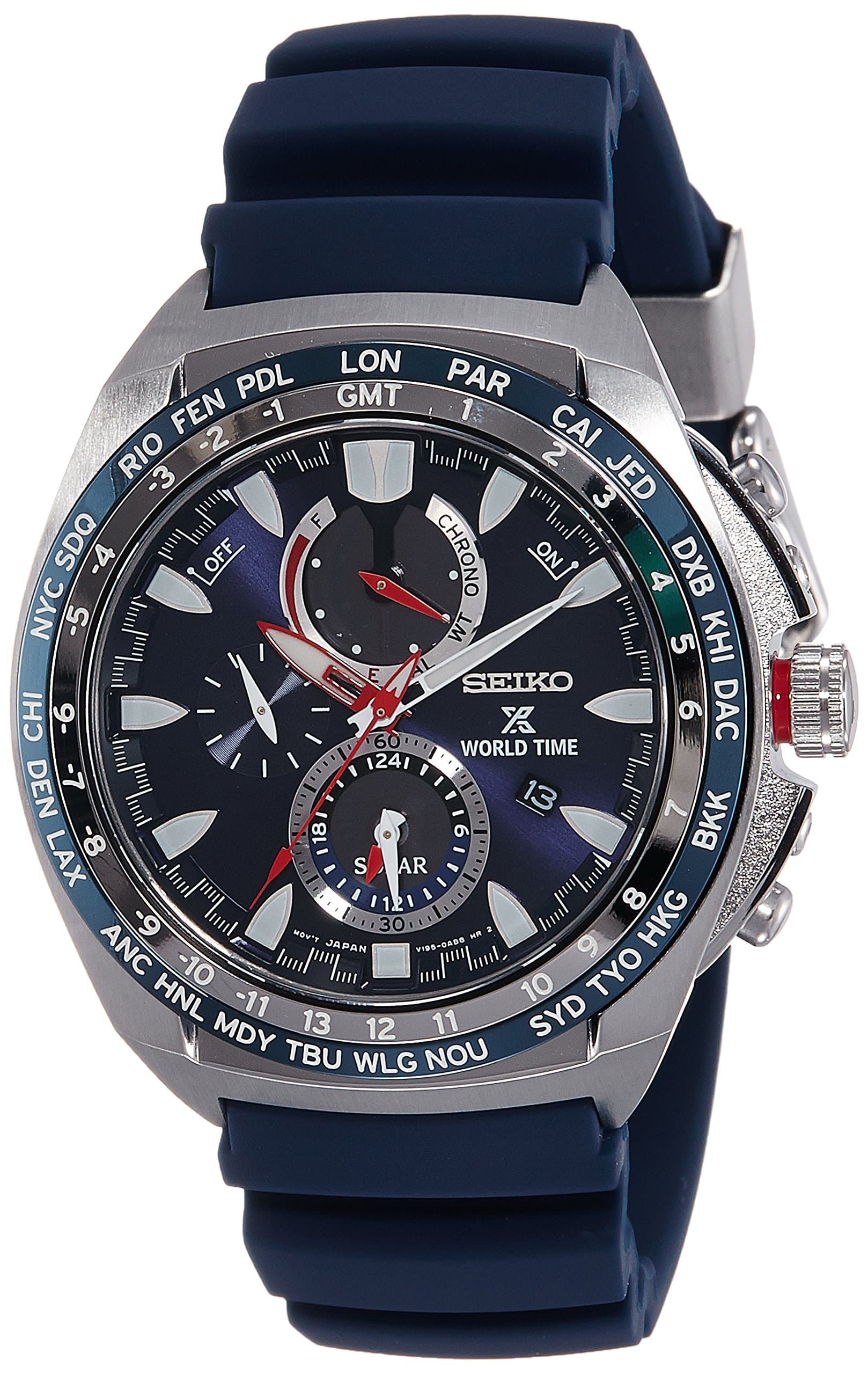 Seiko Prospex Analog Blue Dial Men's Watch - SSC489P1
