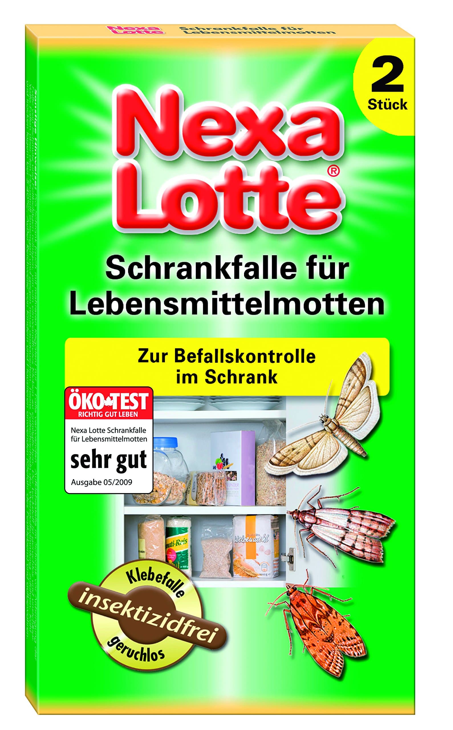 Nexa Lotte Cabinet Trap for Food Moths – twin pack