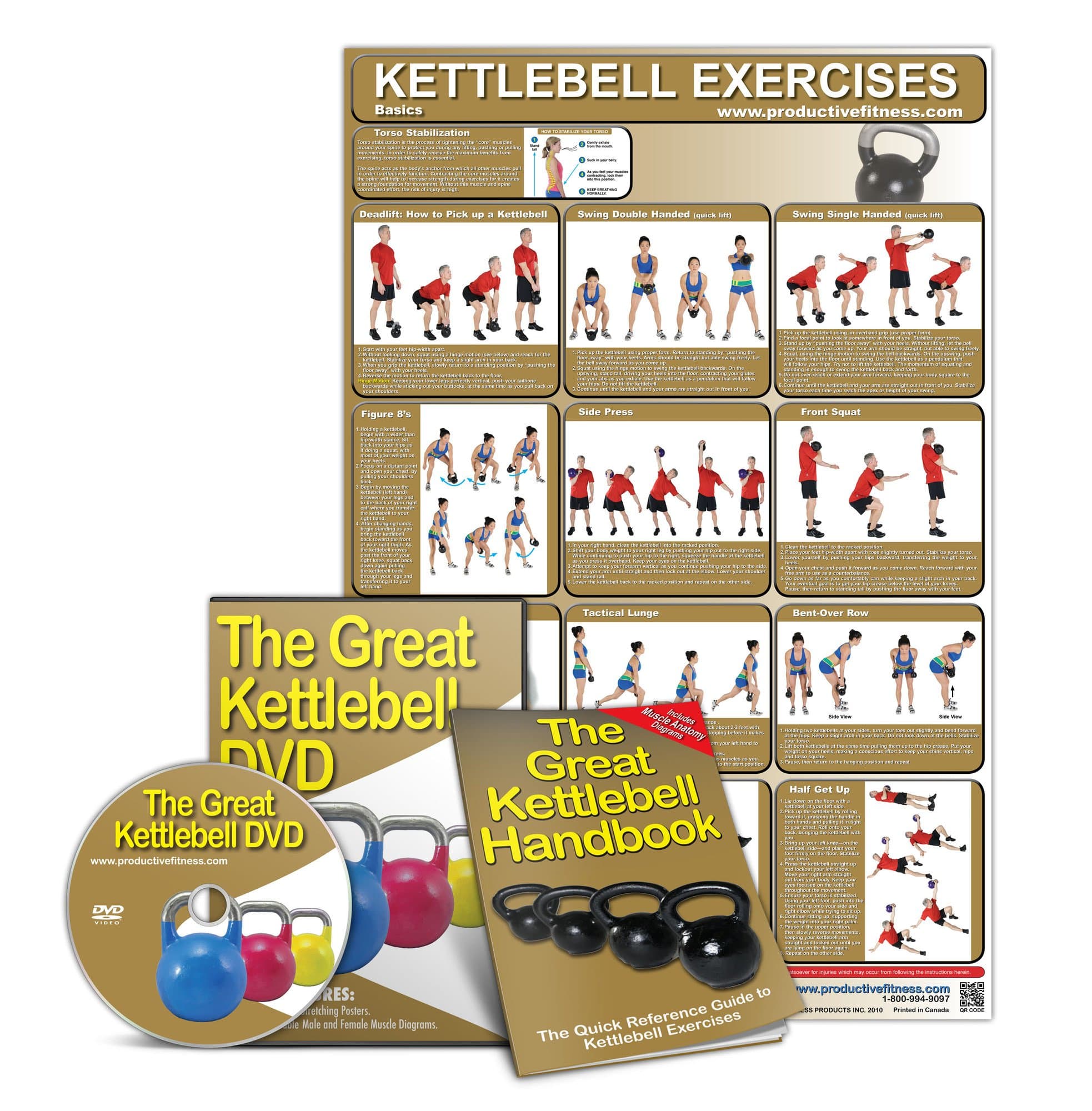 Productive Fitness Publishing The Ultimate Kettlebell Set