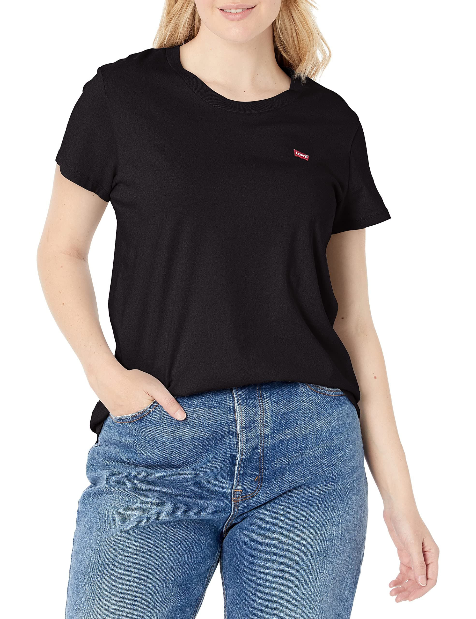 Levi's Women's Perfect Crewneck Tee Shirt (Also Available in Plus)