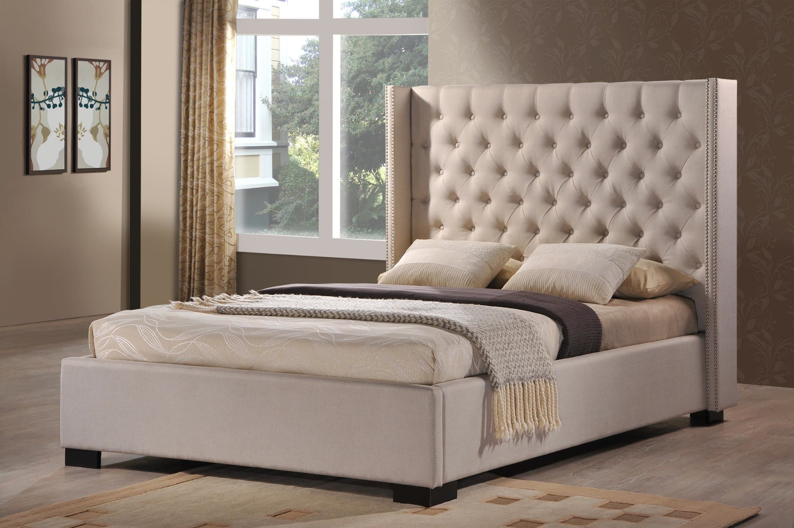 LuXeo Newport Bed, King, Palazzo Mist
