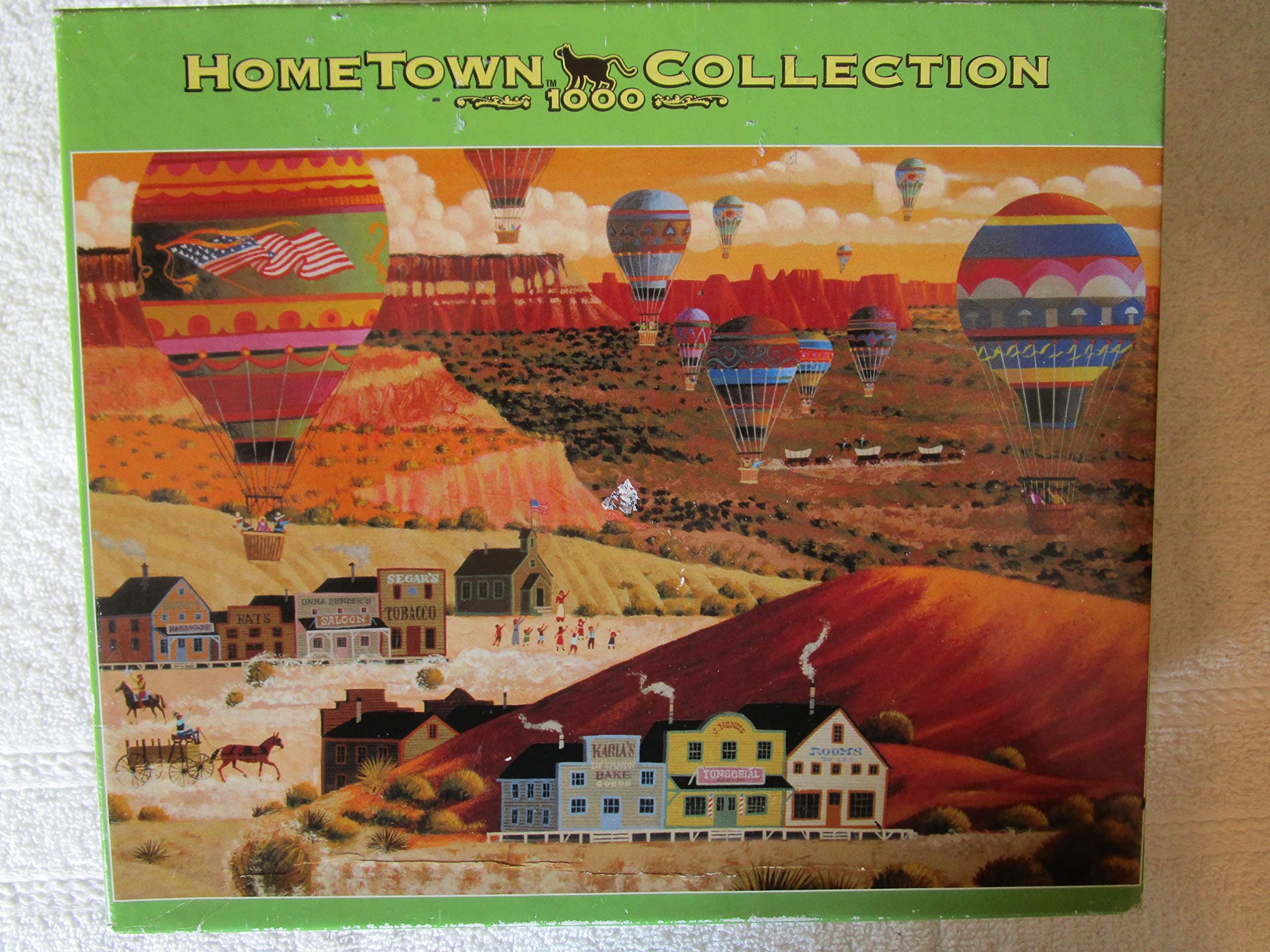 Hometown Collection - Great Balloon Race 1000 Piece Jigsaw Puzzle