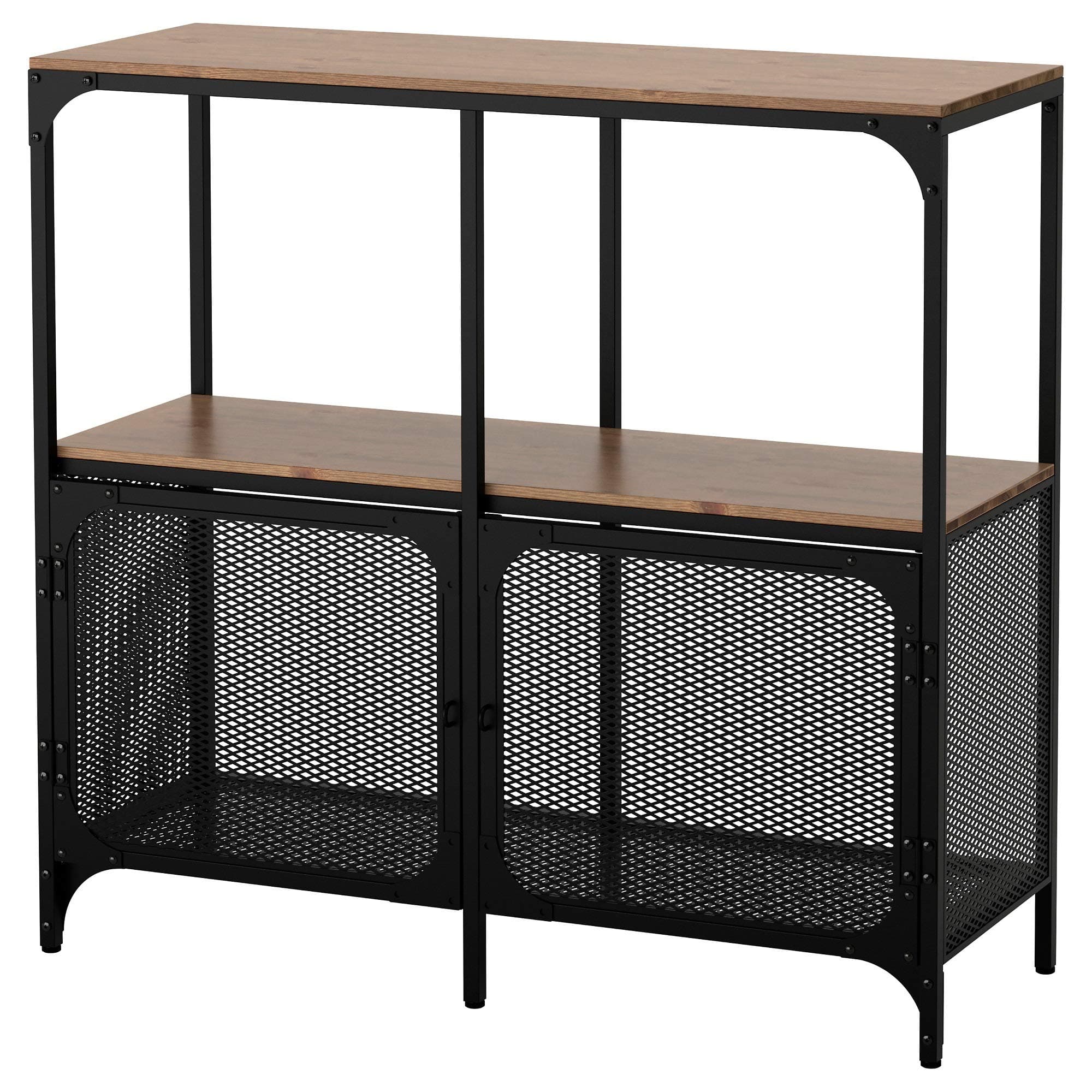 Fjällbo Shelf Unit, Black