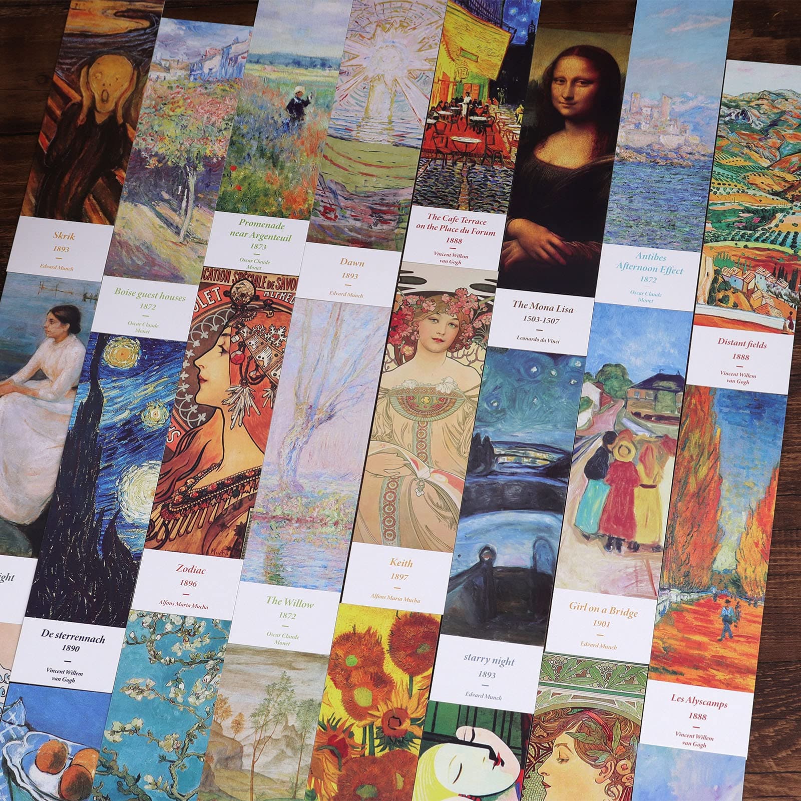 Dizdkizd 30pcs Vintage Bookmarks