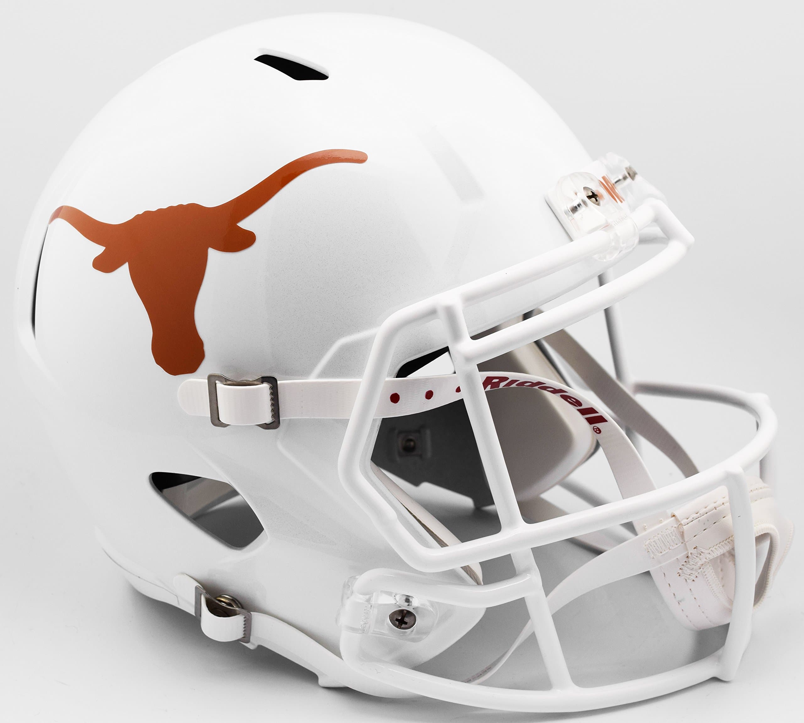 NCAA Texas Longhorns Helmet Full Size ReplicaHelmet Replica Full Size Speed Style 2017 Design, Team Colors, One Size