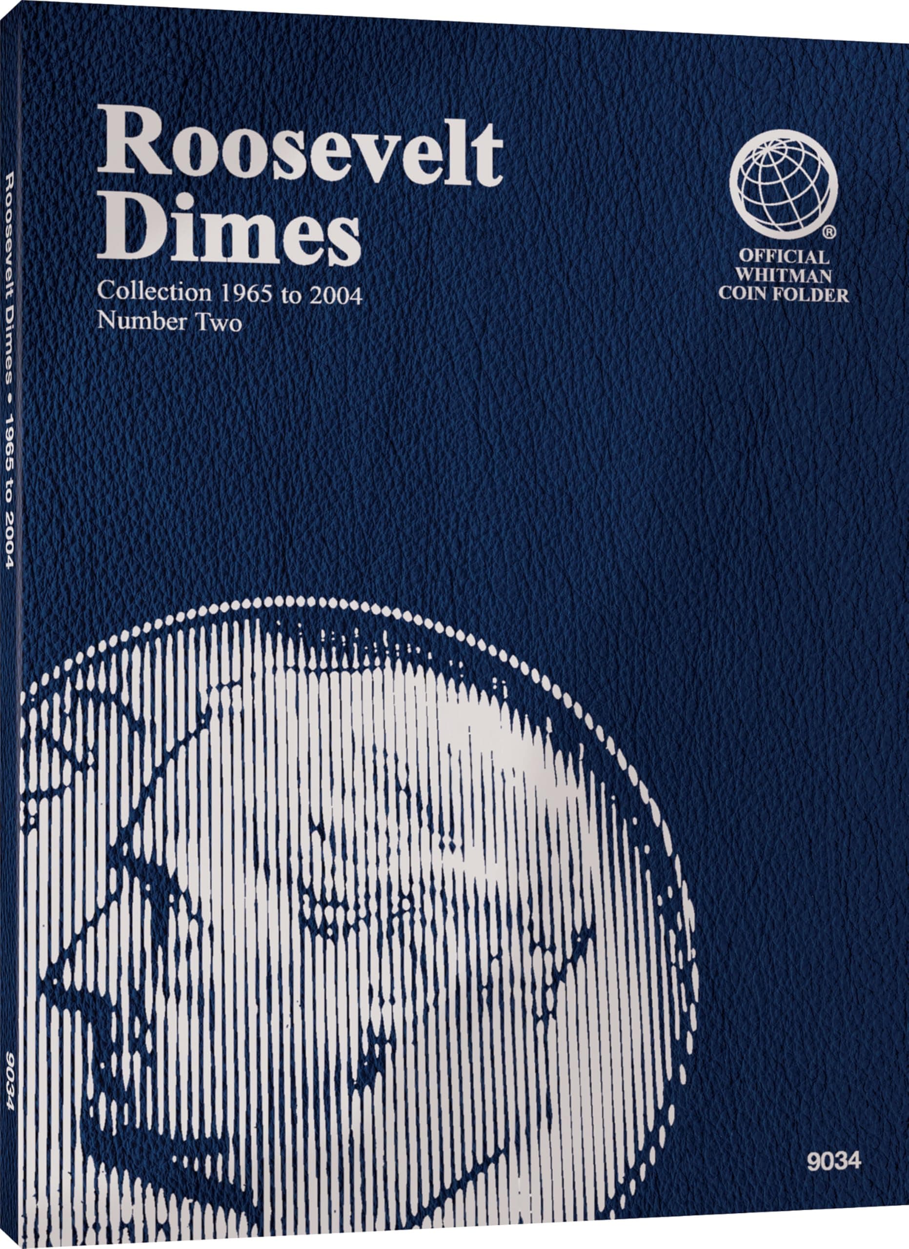 Roosevelt Dimes: 1965-2004 - Whitman Coin Folder (Official Whitman Coin Folder) Hardcover – February 1, 1990