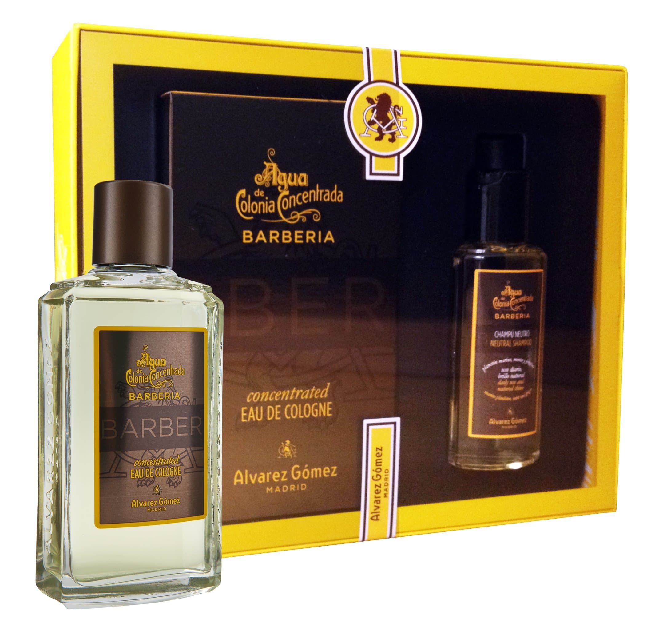Agua de Colonia Barberia Cologne & Neutral Shampoo Boxed Set