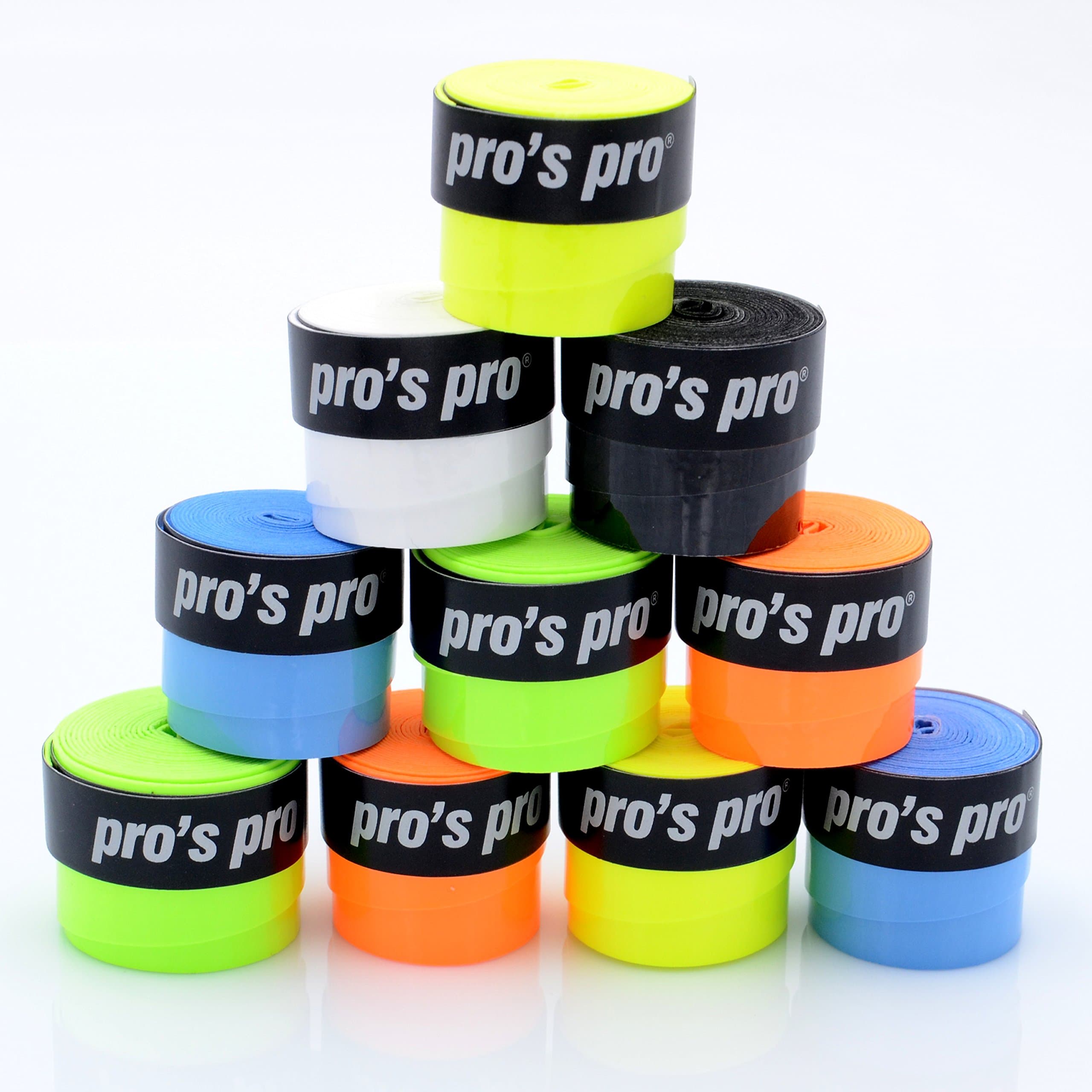 PRO 'S Pro Gtacky Overgrip - Assorted Colours 10 Grips