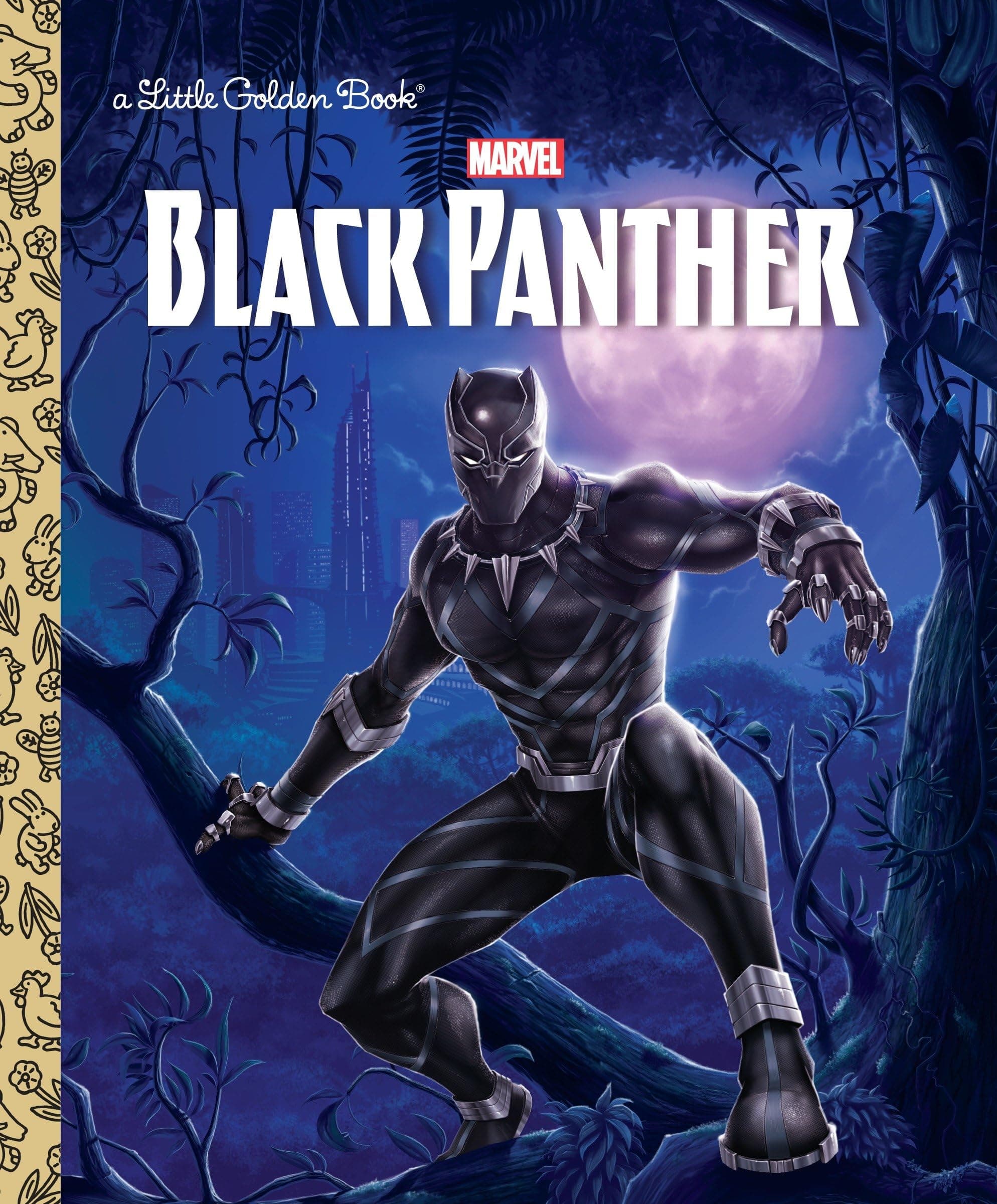 Golden Books Black Panther Little (Marvel: Black Panther)