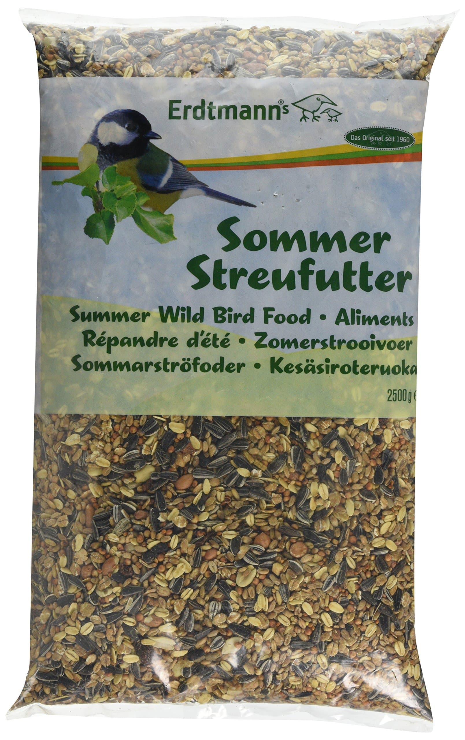 Erdtmanns Summer Wild Bird Food, 2.5 Kg