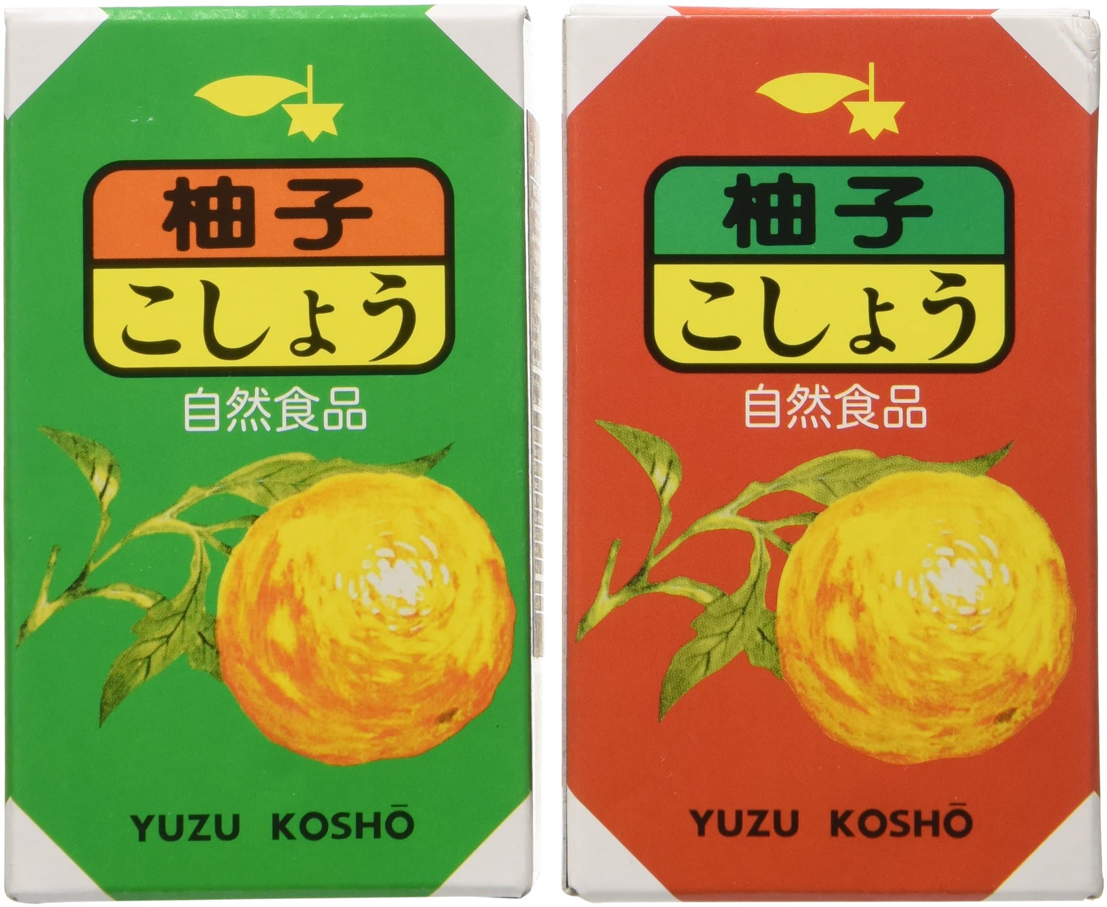 Red and Green Yuzu Kosho Duo