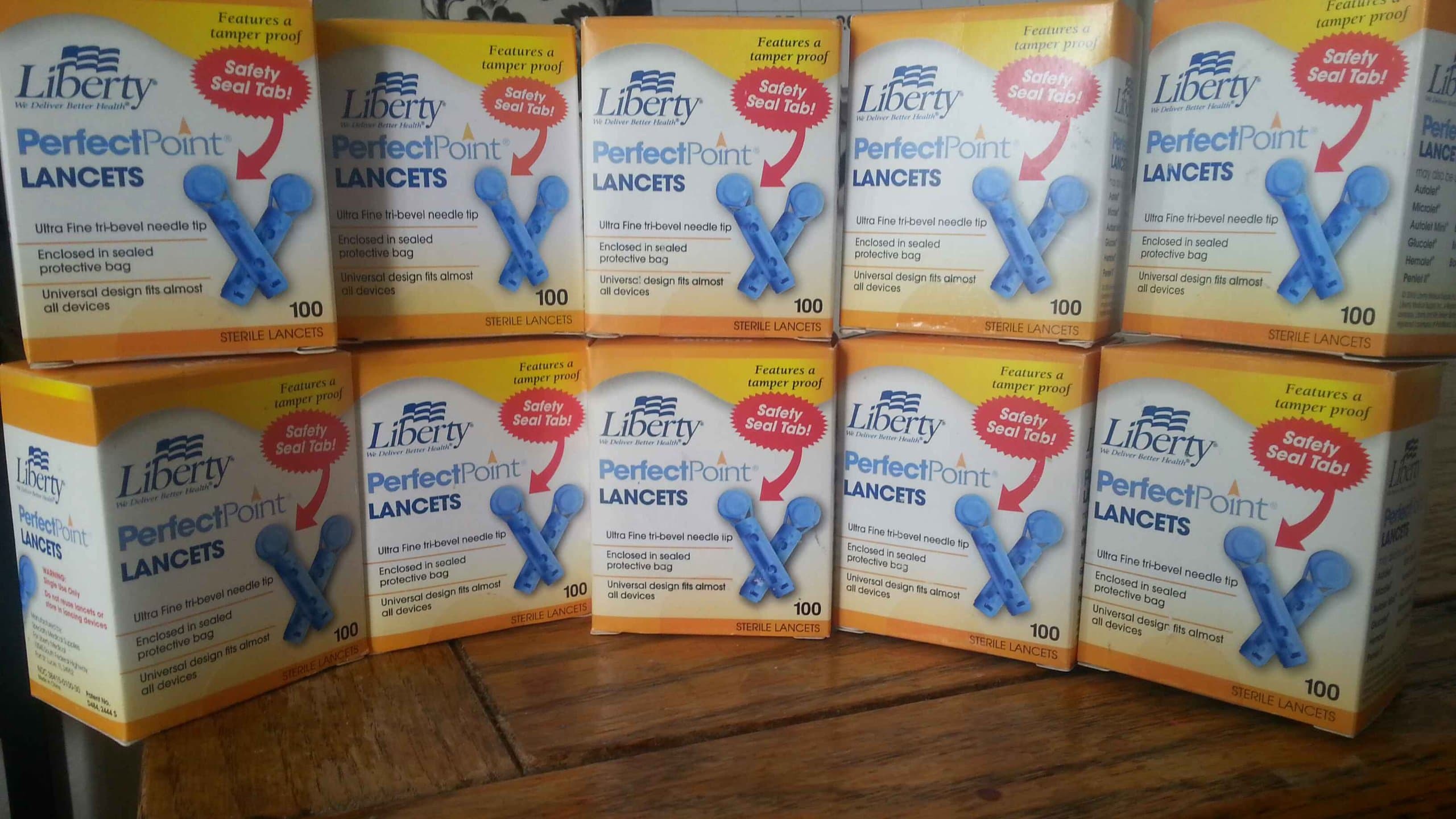 Liberty Perfect Point Lancets (100)