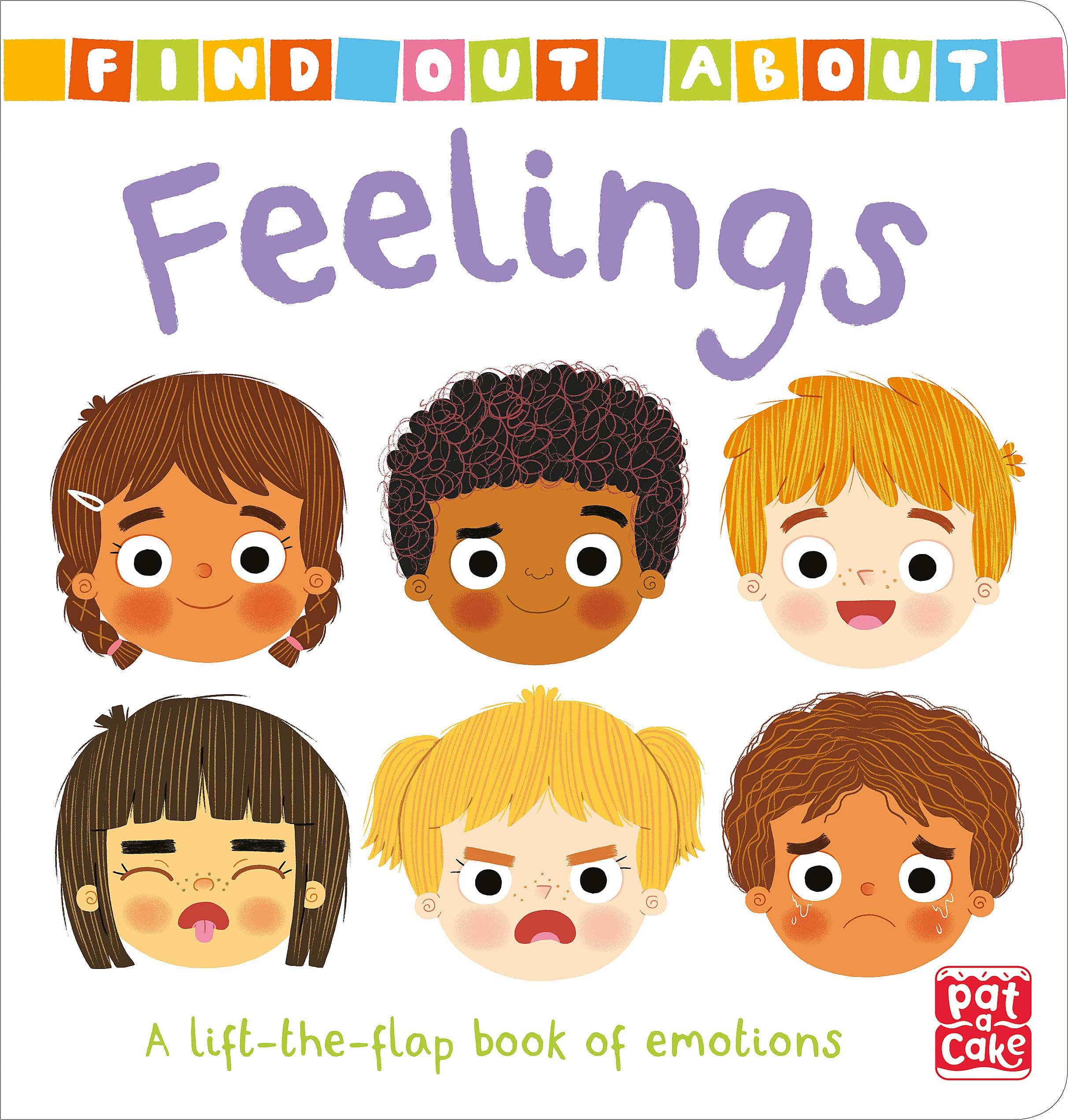 Find out about: feelings: a lift-the-flap board book of emotions