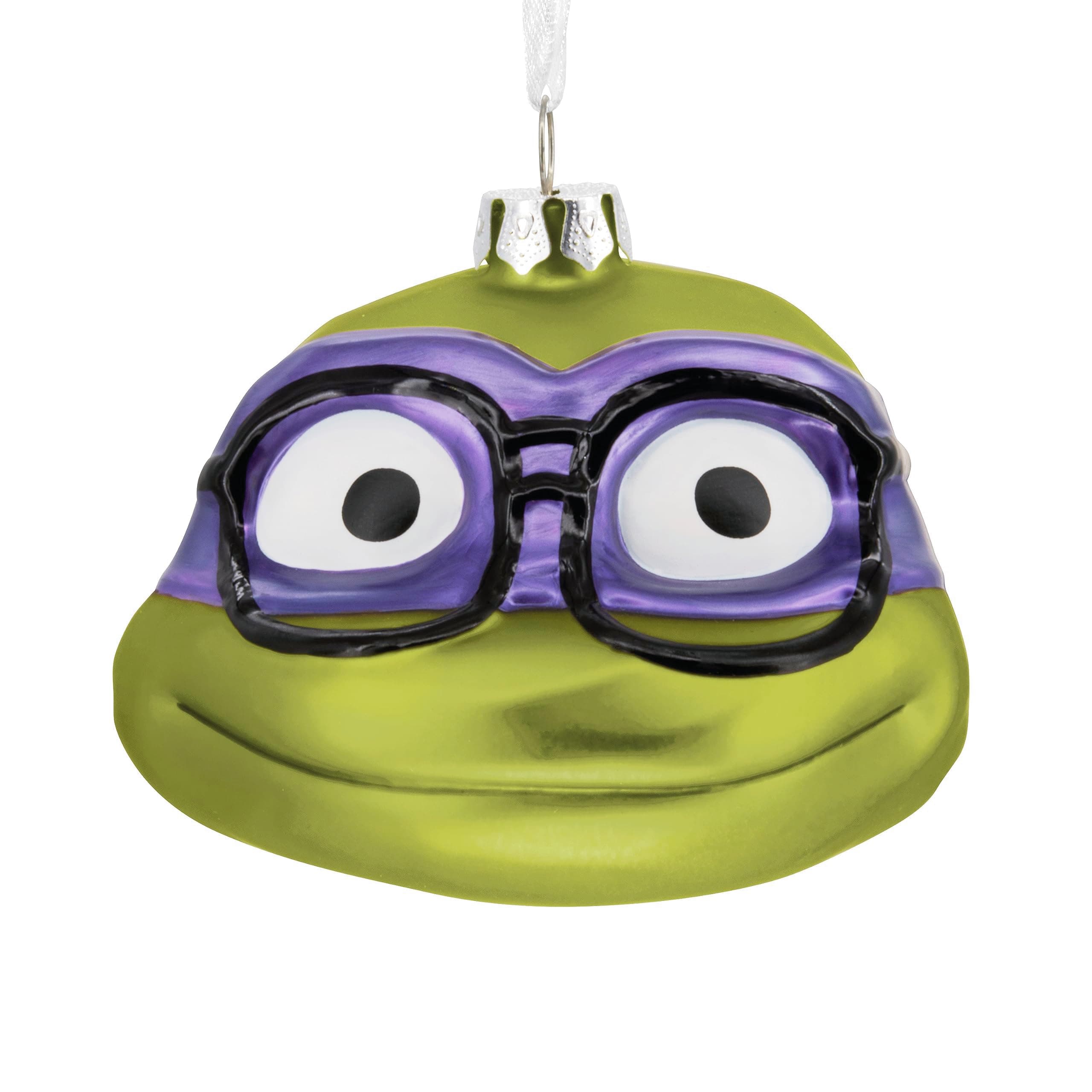 Hallmark Teenage Mutant Ninja Turtles: Mutant Mayhem Raphael Christmas Ornament, Blown Glass
