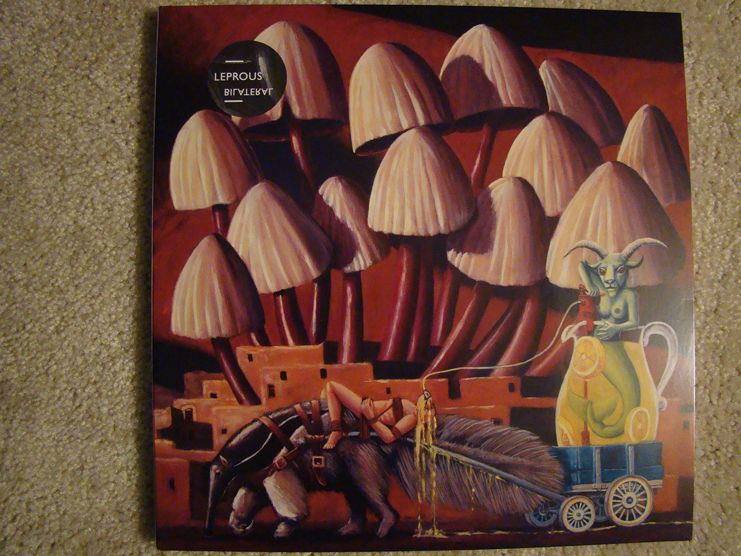 Leprous Bilateral, Ultra Limited Multi-Splatter 45-RPM 2LP, BLOOD-070/B