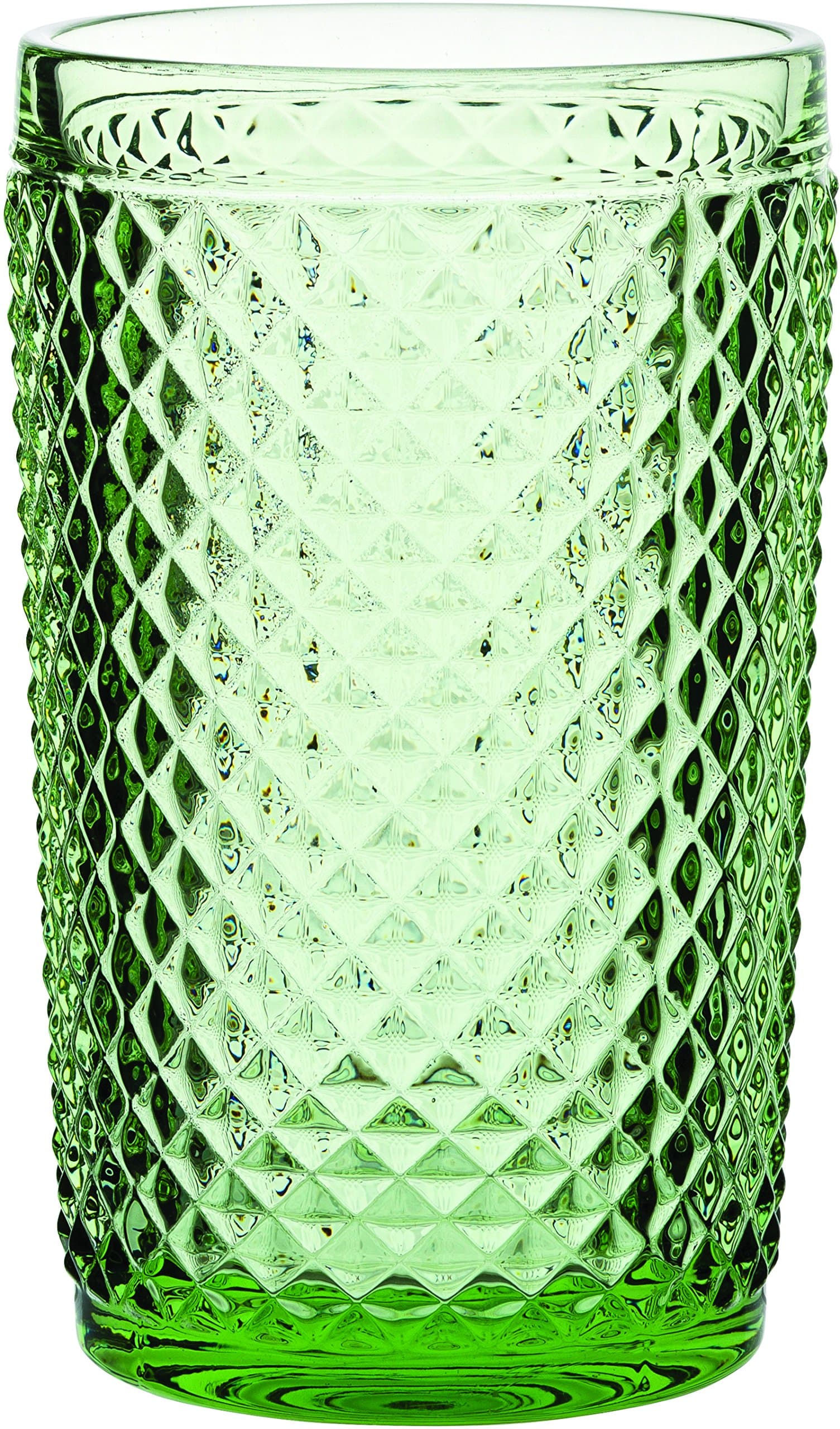 Hospitality Brands HG90200-006 Dante Emerald 13.5 oz. Hi-Ball (Pack of 6)