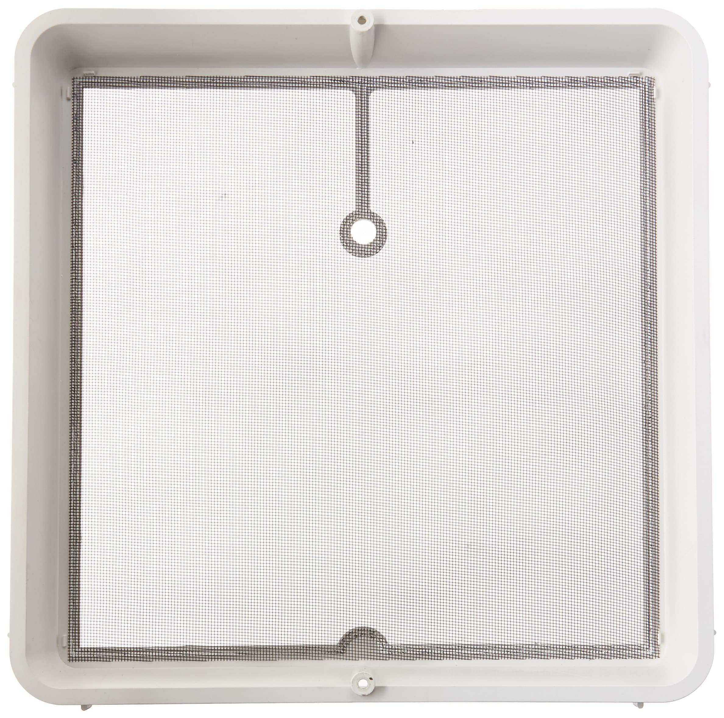 Heng's90106-C1 Roof Vent Screen Frame, 14" x 14" - White