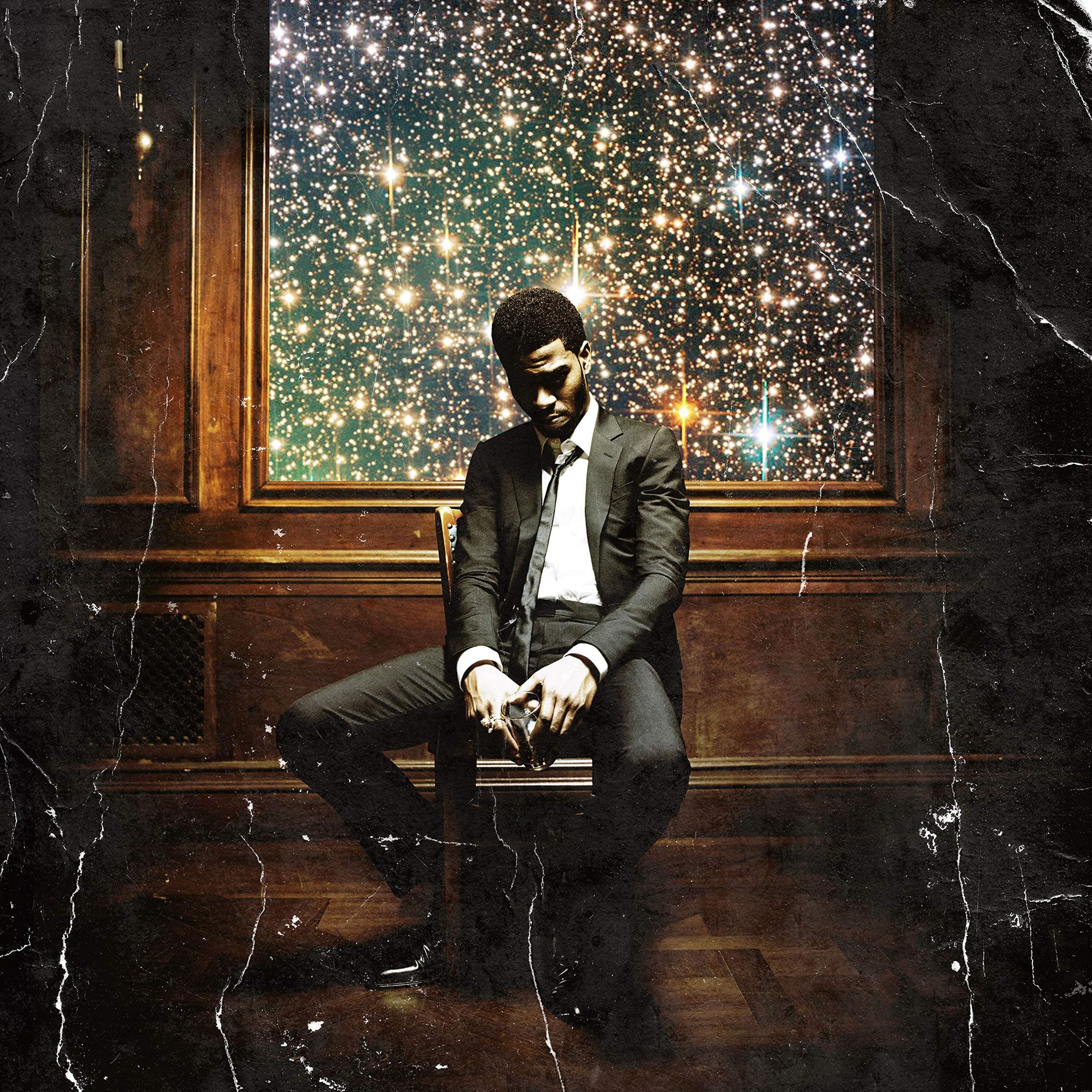 Youngpin Kid Cudi Man On The Moon II The Legend of Mr. Rager Art Poster Print，Unframed 20x20 Inches