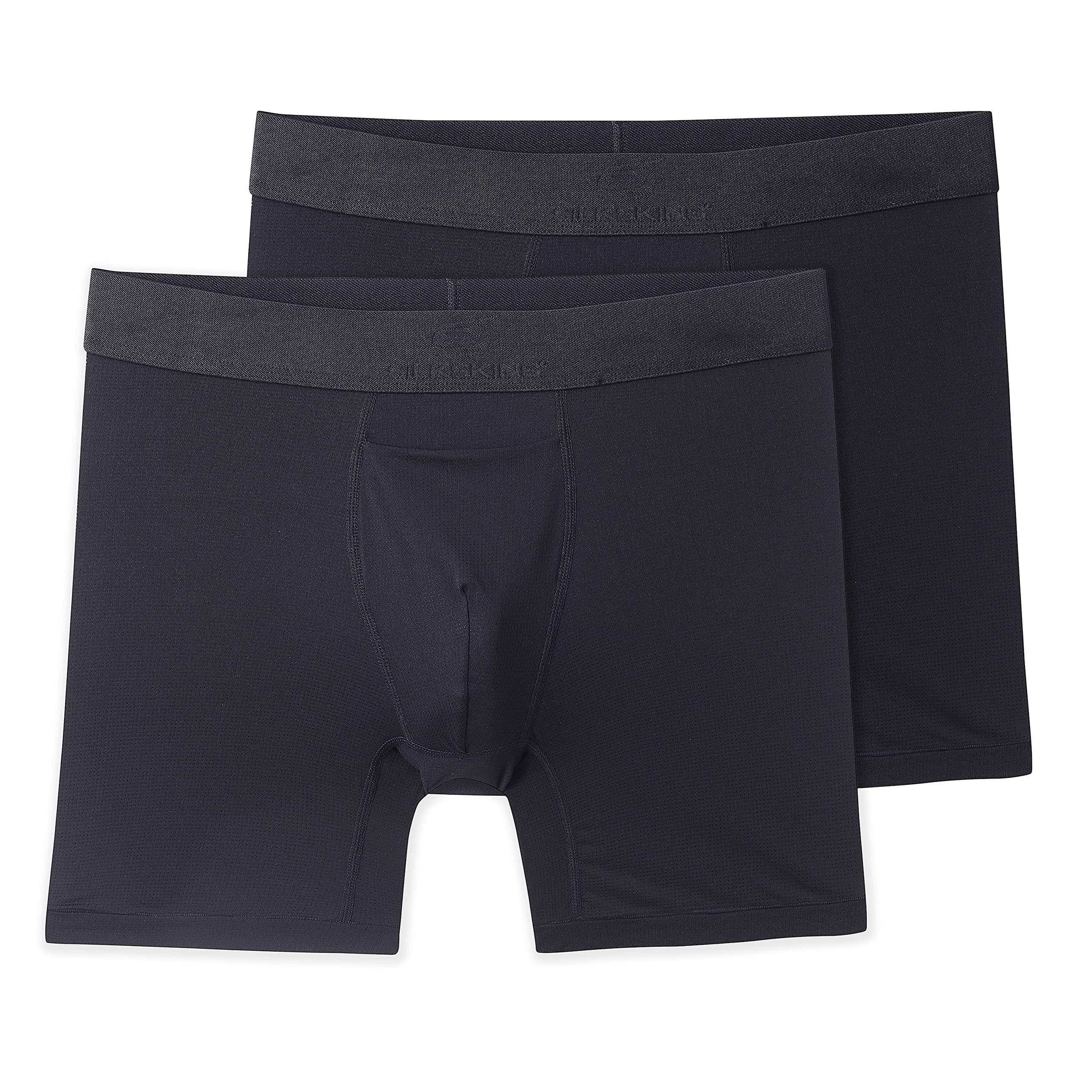 Terramar Men's Silkskins 6" Boxer Briefs