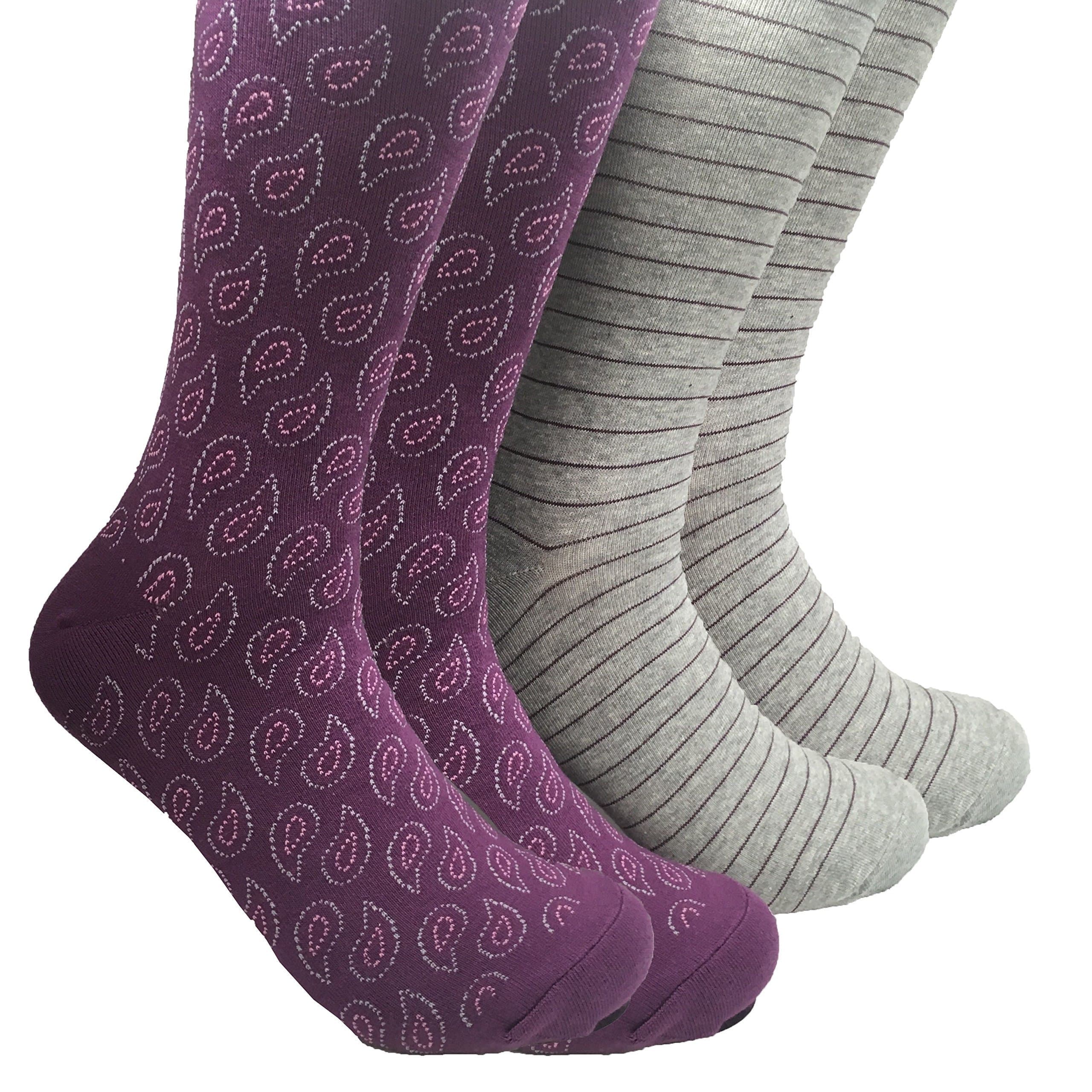 Sock Habit Men's Colorful Patterned Dress Socks